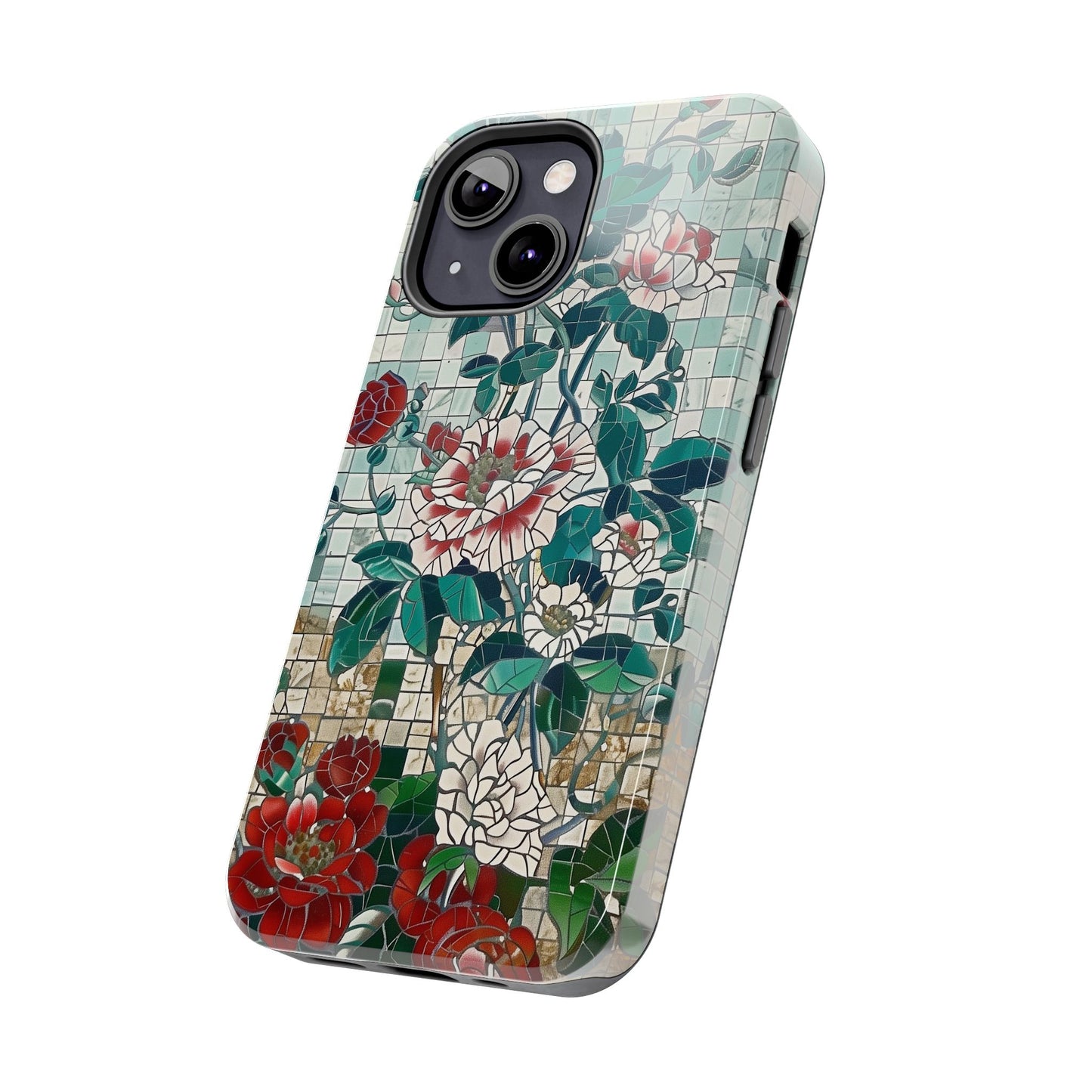 Floral Tiles Summer Tough iPhone & Samsung Cases