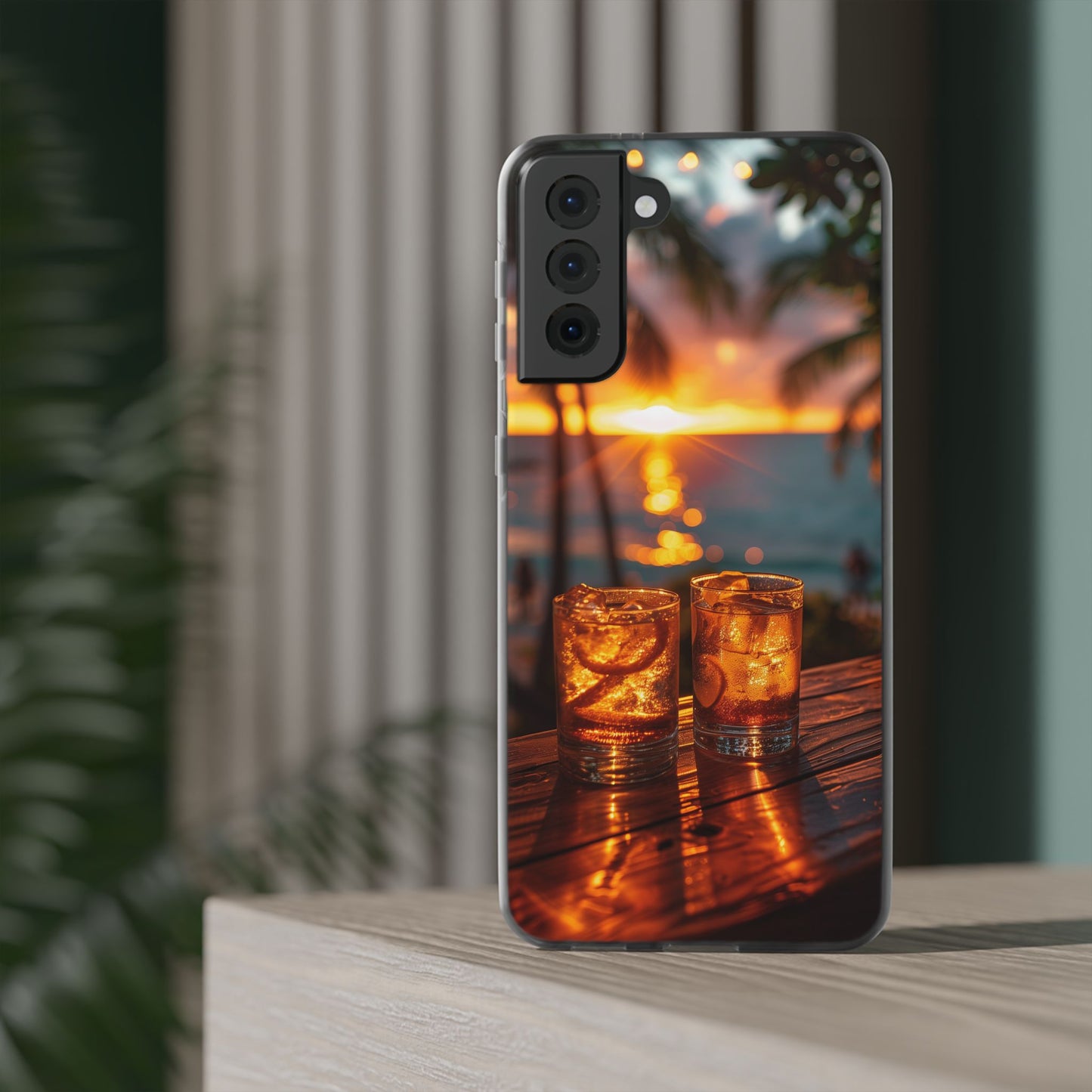 Sunrise Sunset Beverages iPhone & Samsung Flexi Cases