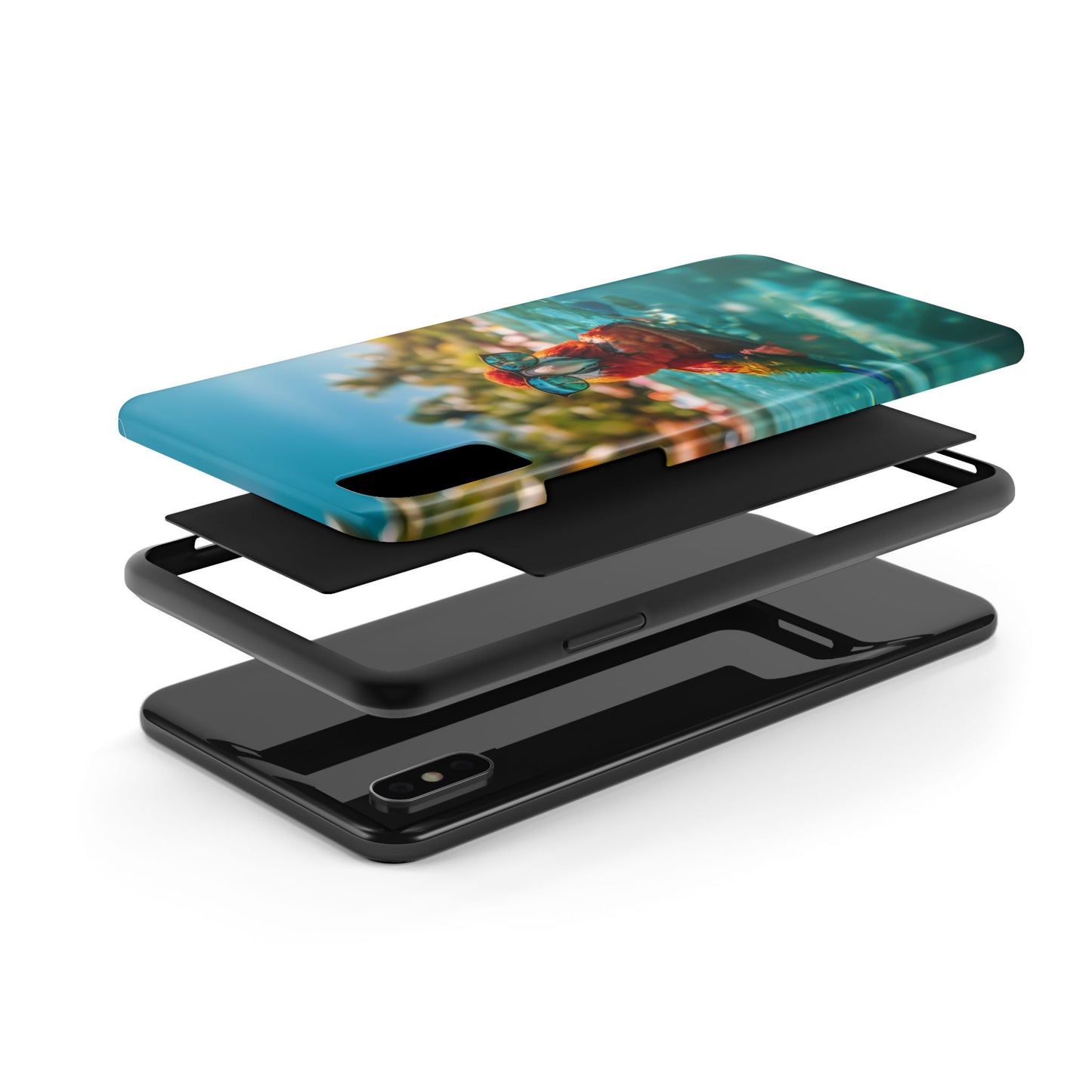 Parrot Summer Tough iPhone & Samsung Cases