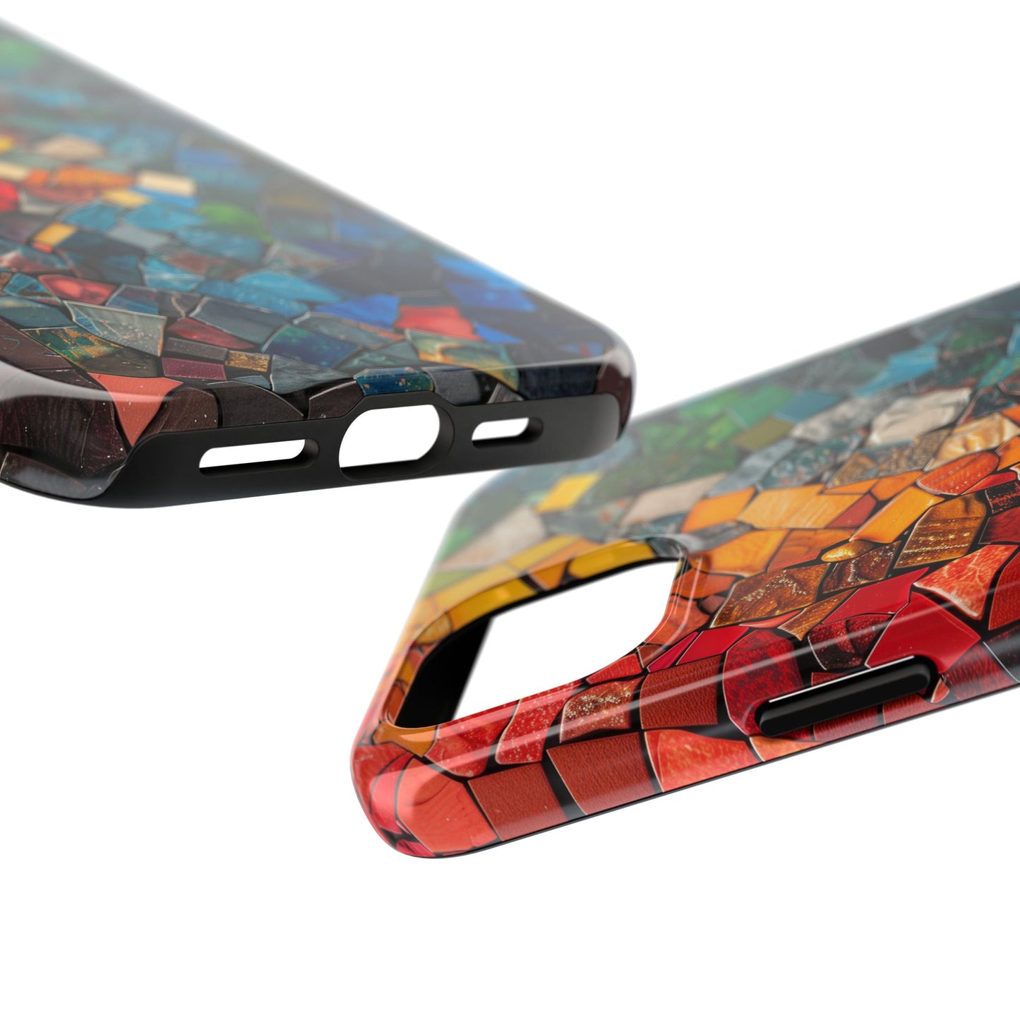 Color Fragments Tough iPhone & Samsung Cases