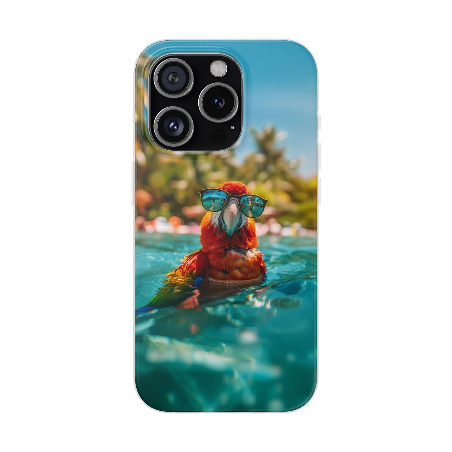 Parrot Summer iPhone & Samsung Flexi Cases