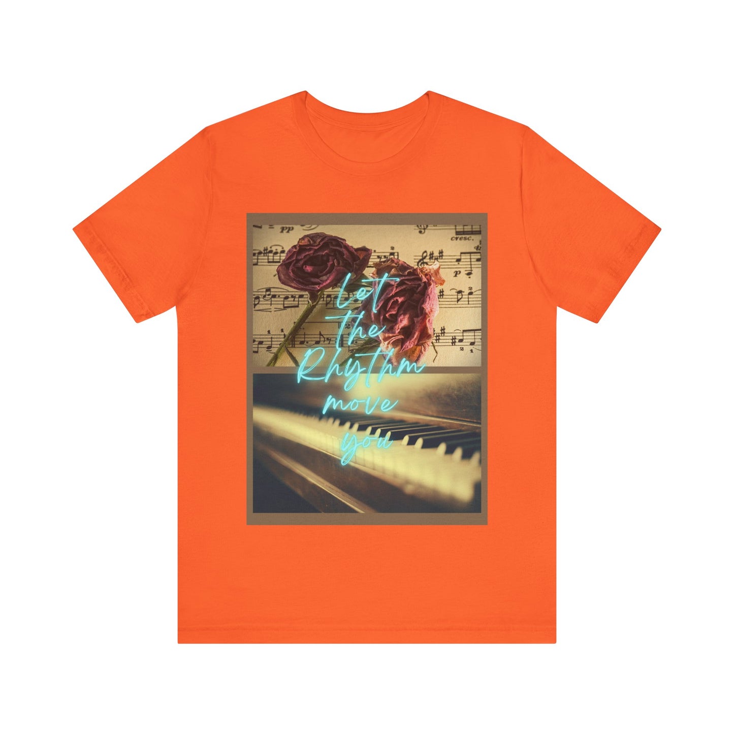 Let The Rhythm Move You Unisex Jersey Short Sleeve Tee