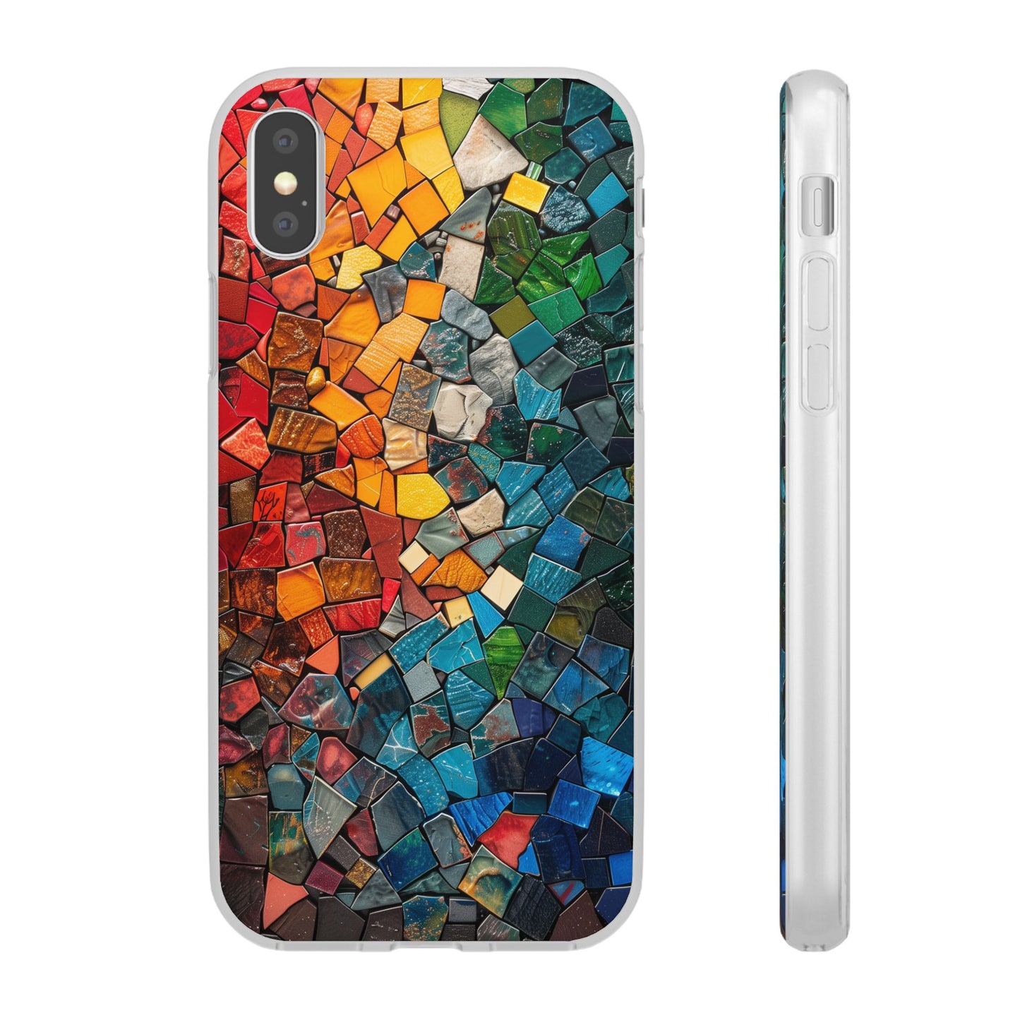 Color Fragments iPhone & Samsung Flexi Cases