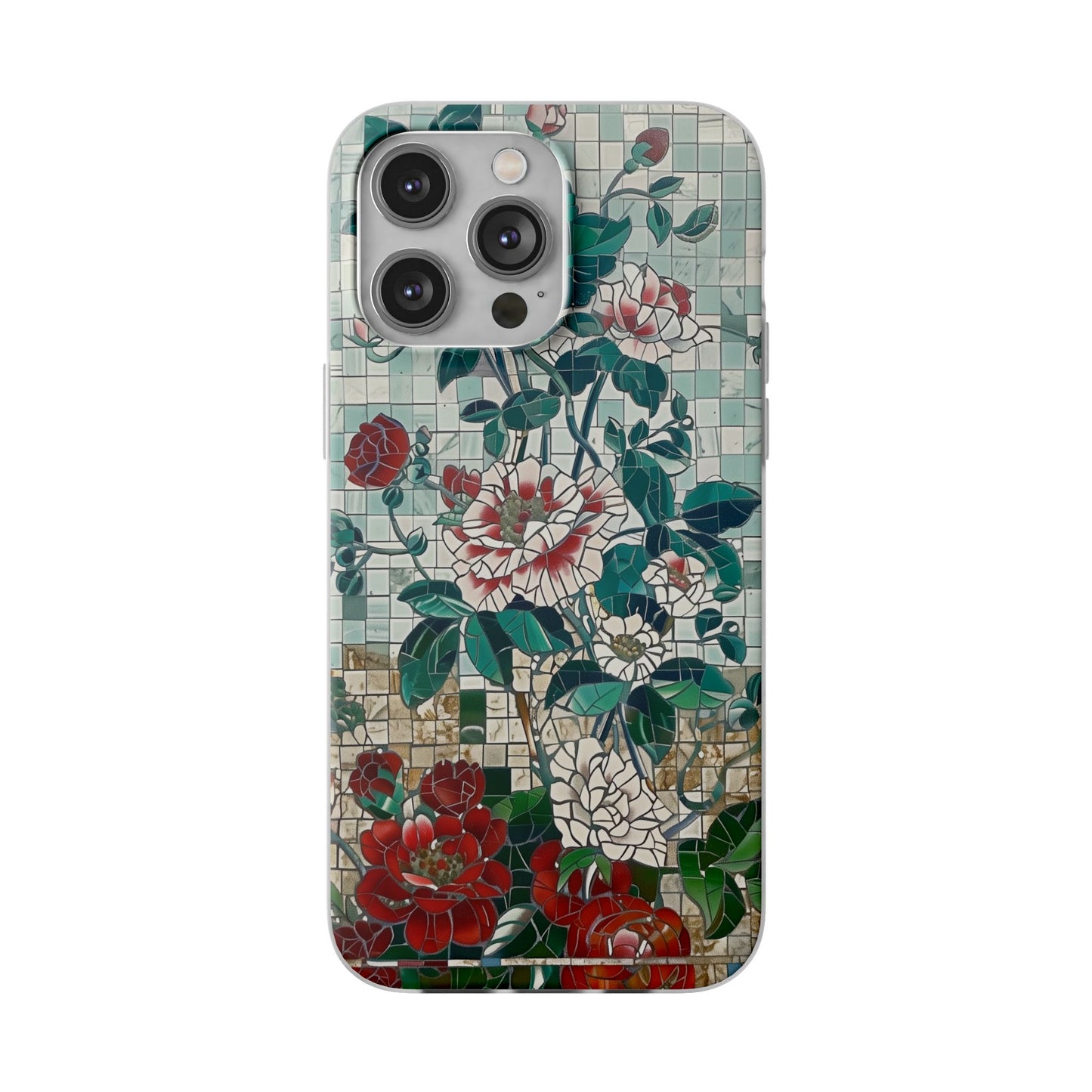 Floral Tiles Summer iPhone & Samsung Flexi Cases