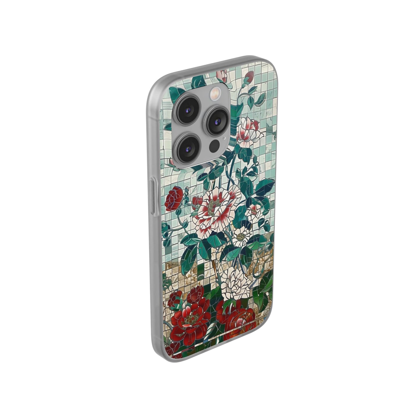 Floral Tiles Summer iPhone & Samsung Flexi Cases