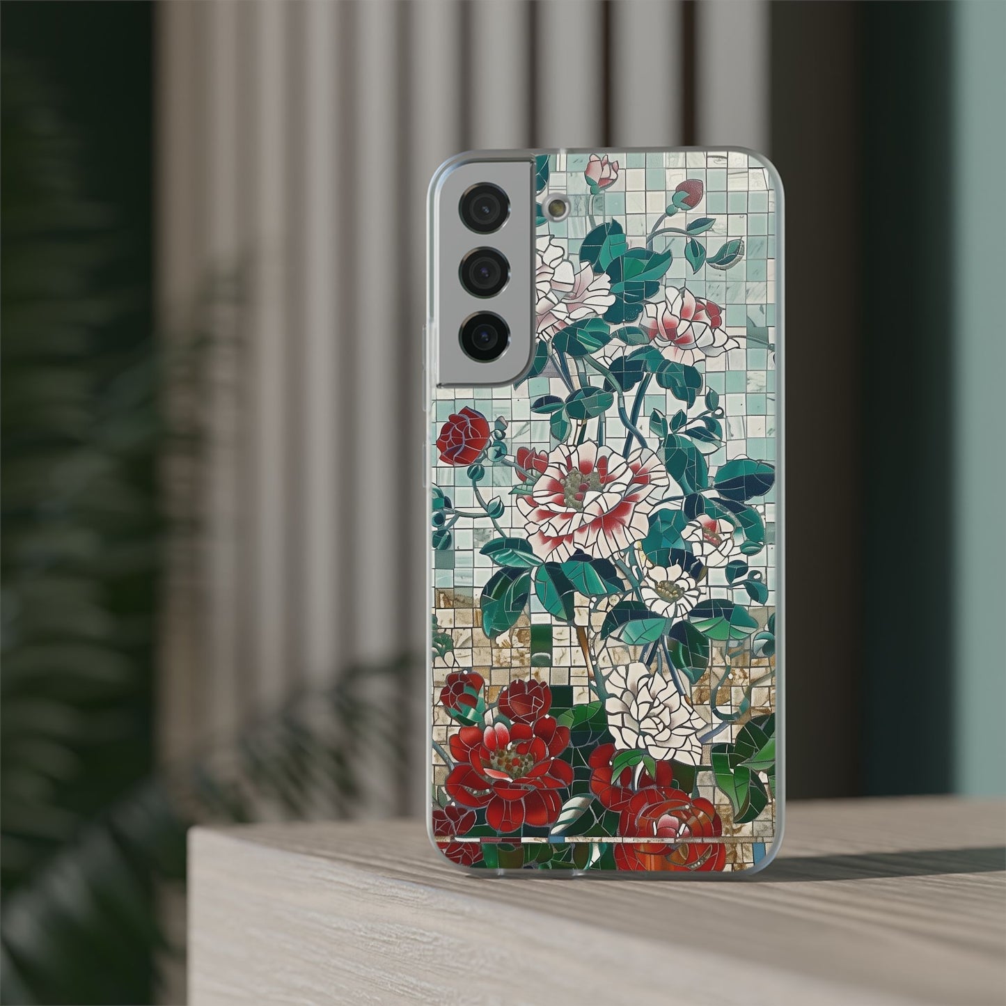 Floral Tiles Summer iPhone & Samsung Flexi Cases