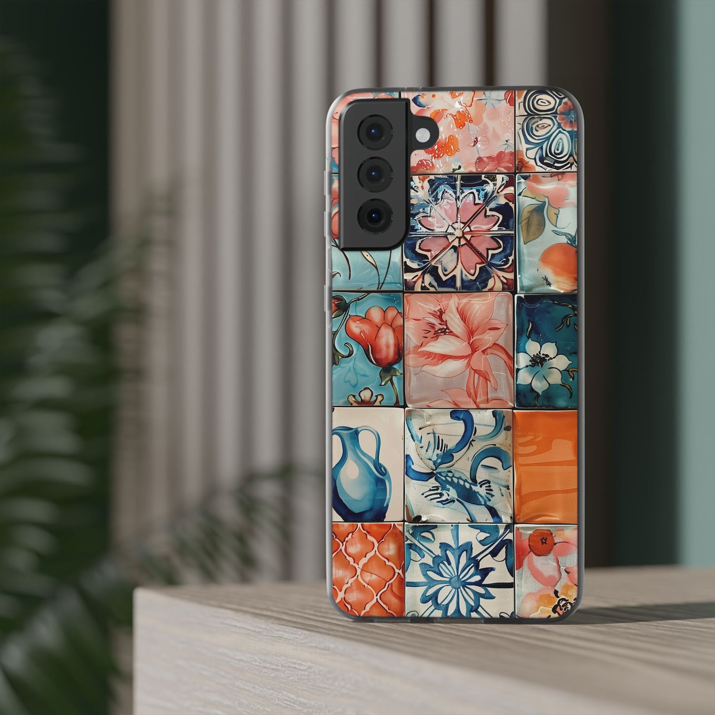 Color Tiles iPhone & Samsung Flexi Cases