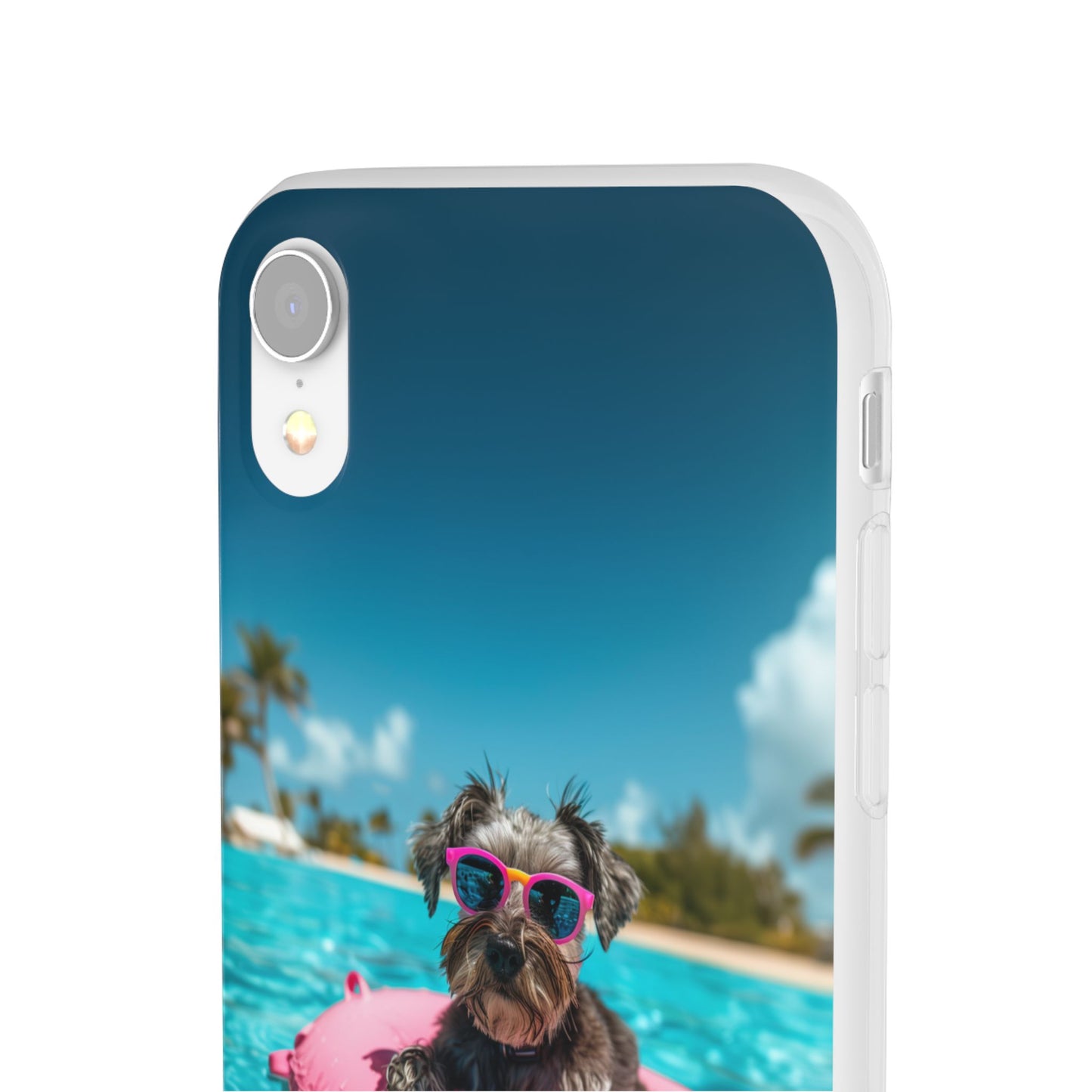 Aruba Schnauzer Summer Beach iPhone & Samsung Flexi Cases
