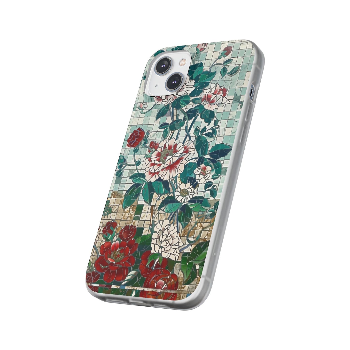 Floral Tiles Summer iPhone & Samsung Flexi Cases