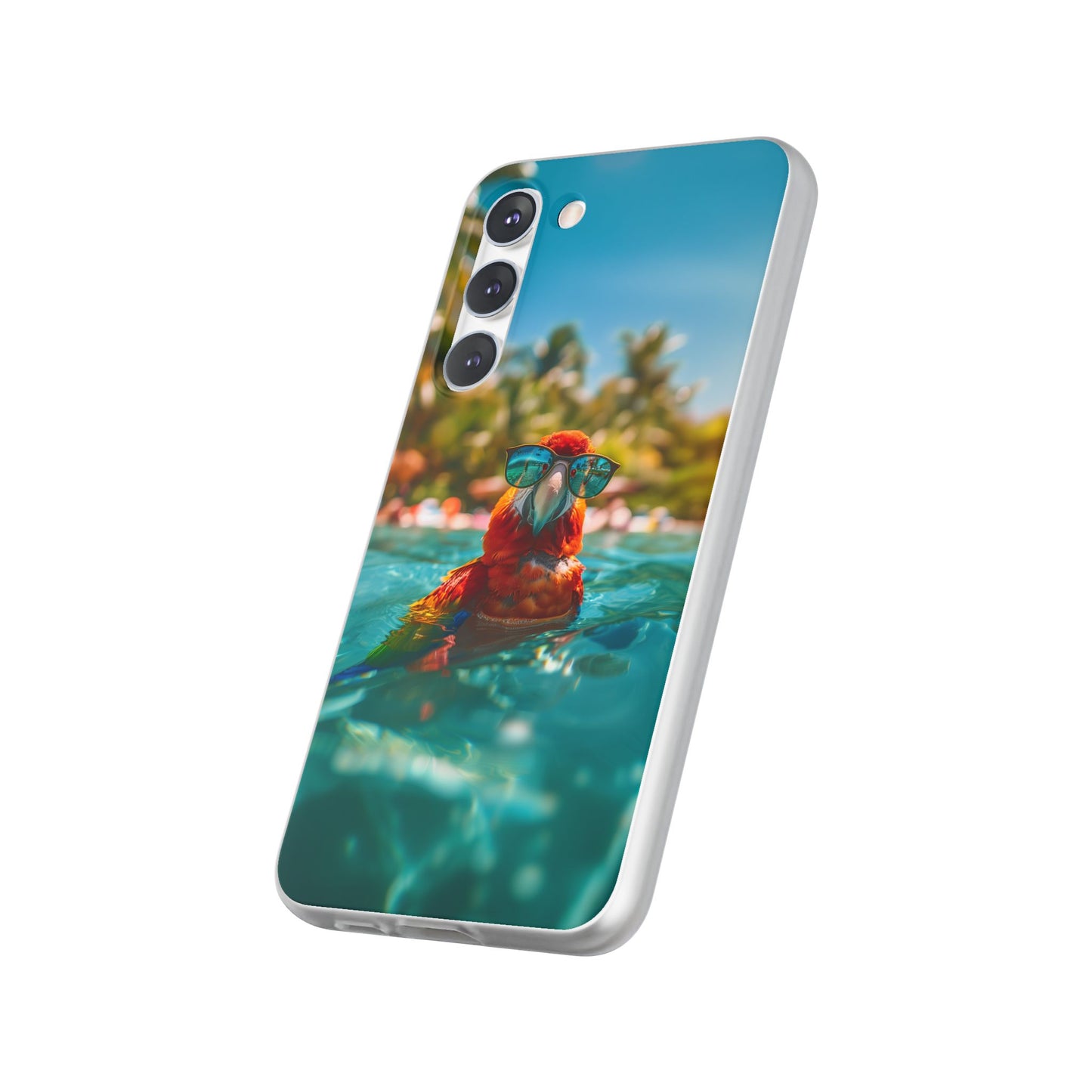 Parrot Summer iPhone & Samsung Flexi Cases