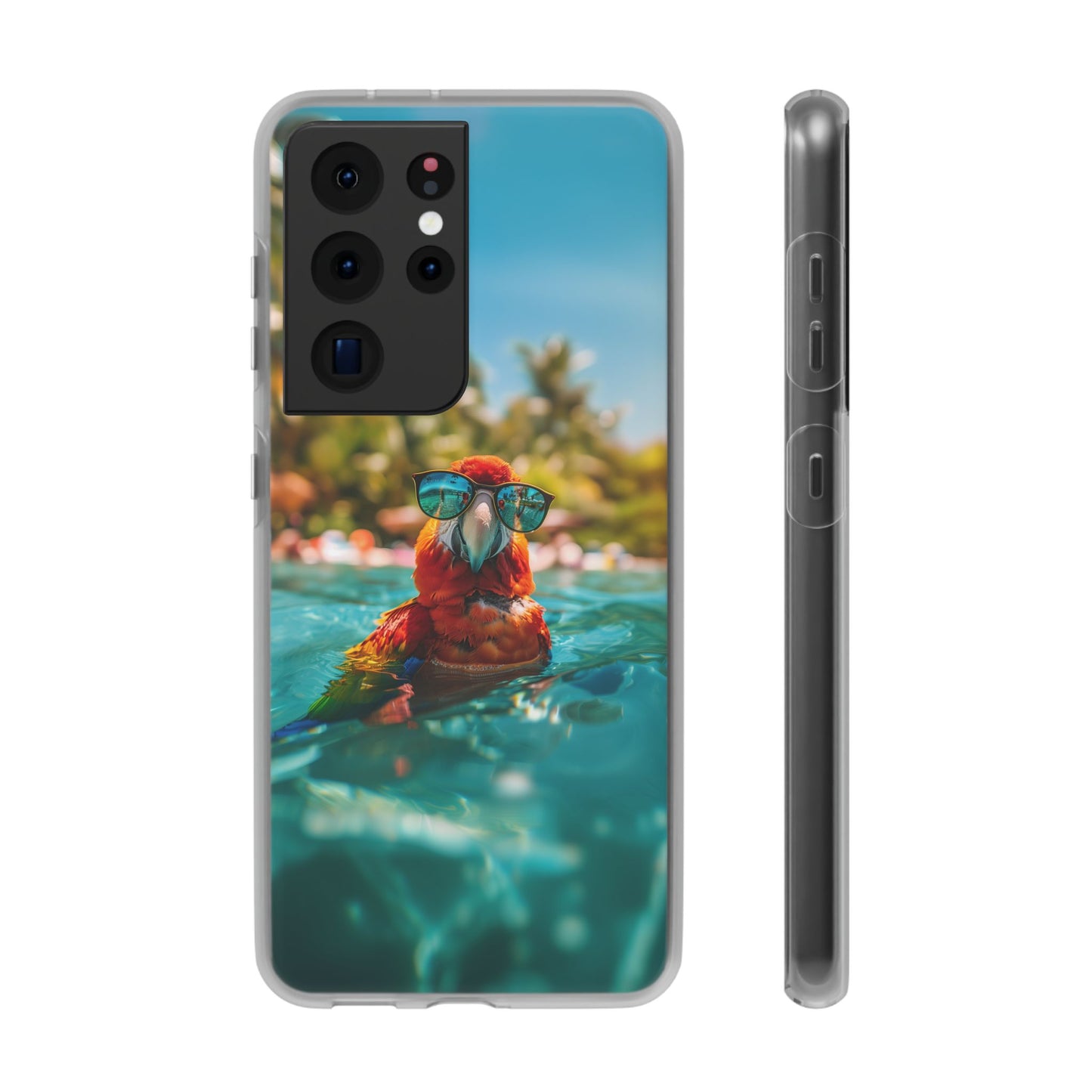 Parrot Summer iPhone & Samsung Flexi Cases