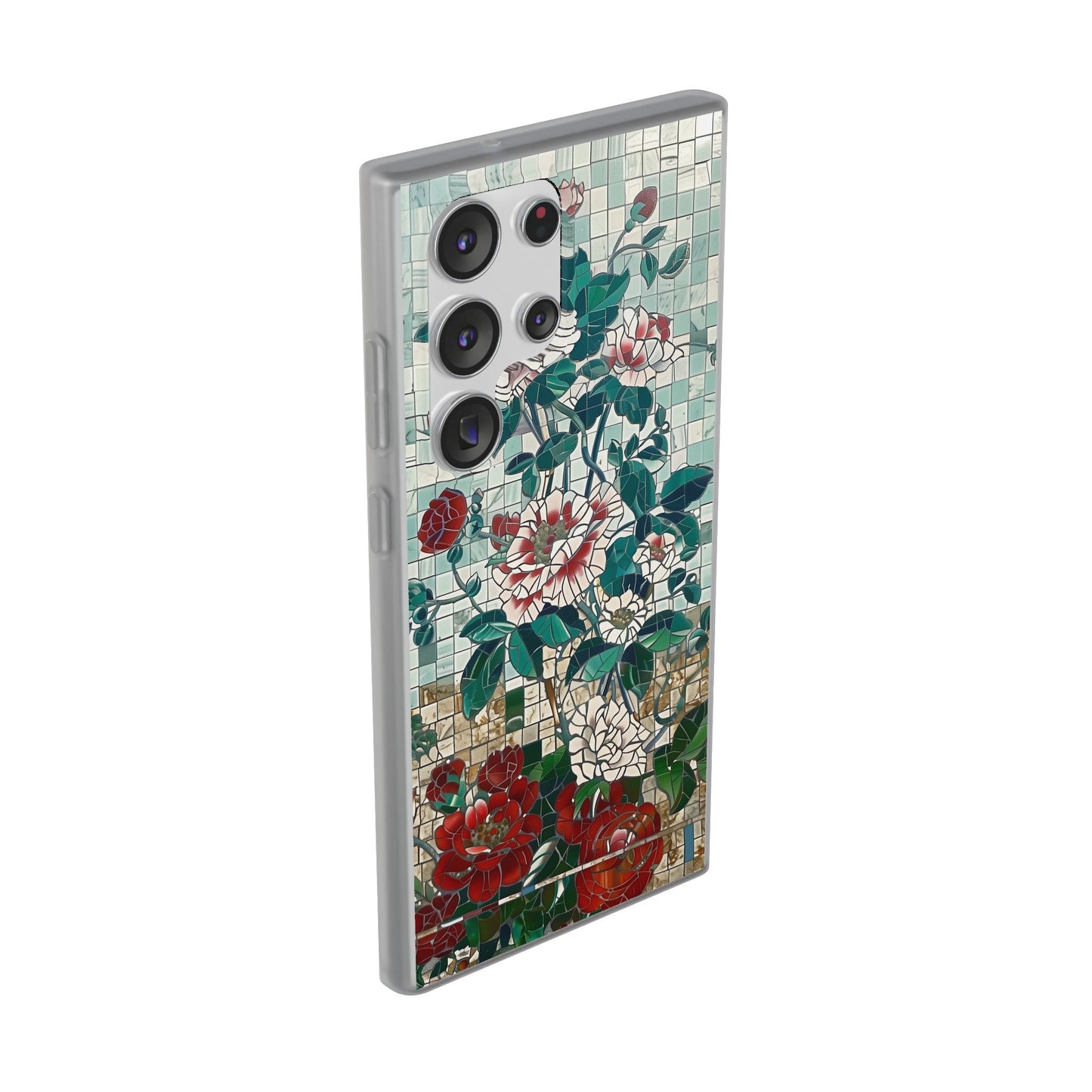 Floral Tiles Summer iPhone & Samsung Flexi Cases