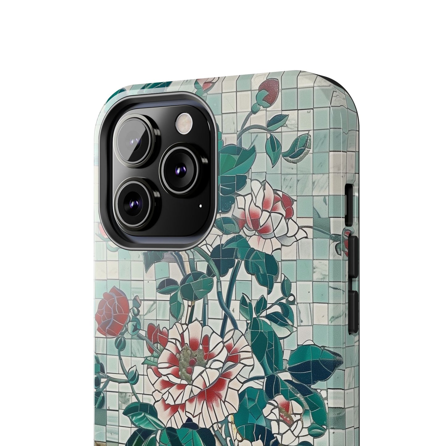 Floral Tiles Summer Tough iPhone & Samsung Cases