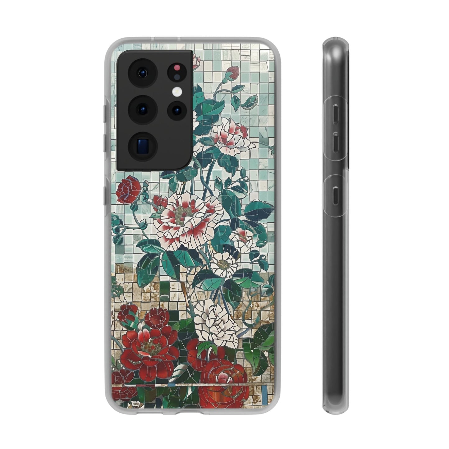 Floral Tiles Summer iPhone & Samsung Flexi Cases