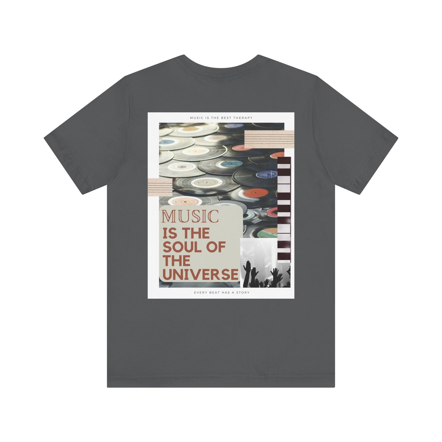 Music Is The Soul Of The Universe Unisex Jersey Short Sleeve Tee