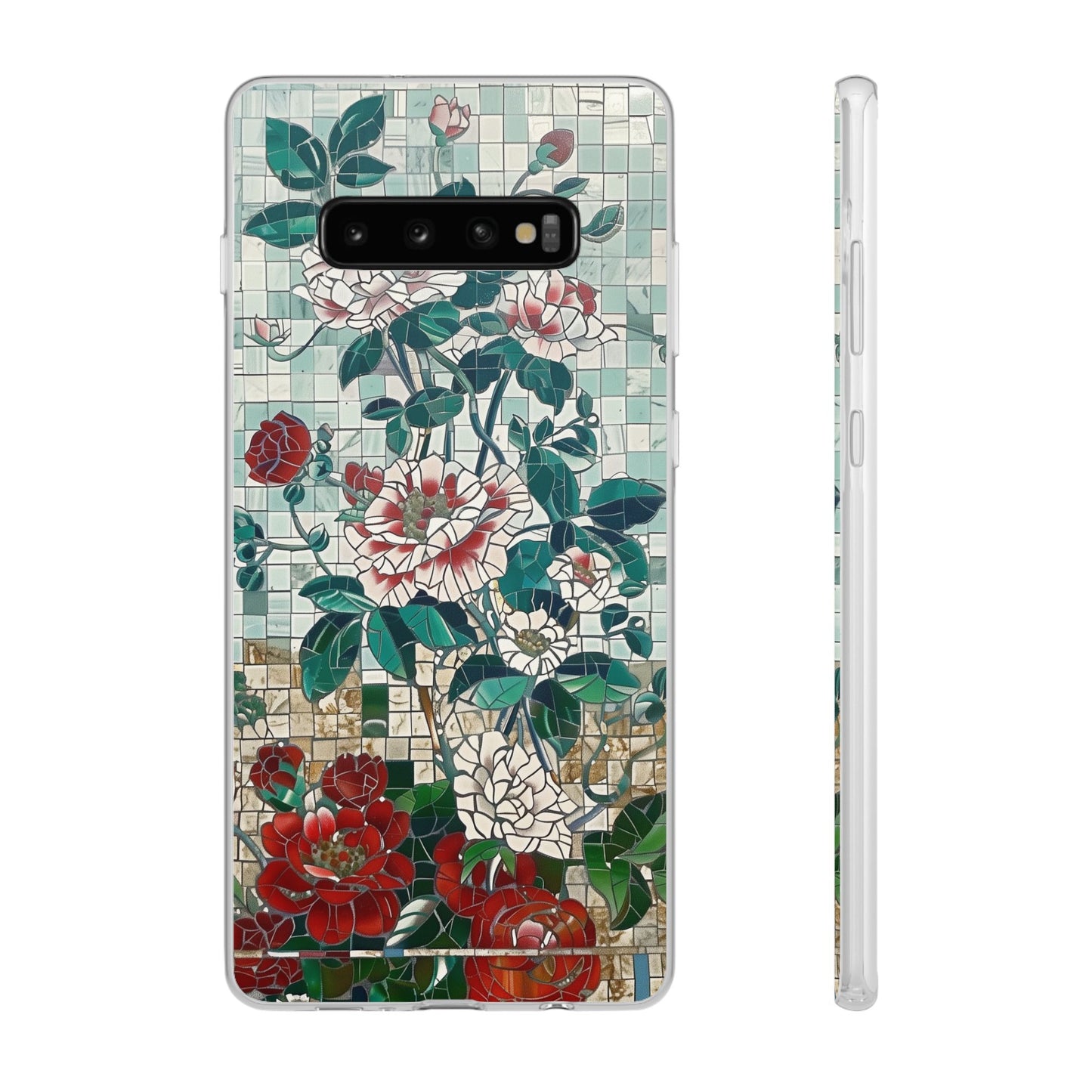 Floral Tiles Summer iPhone & Samsung Flexi Cases