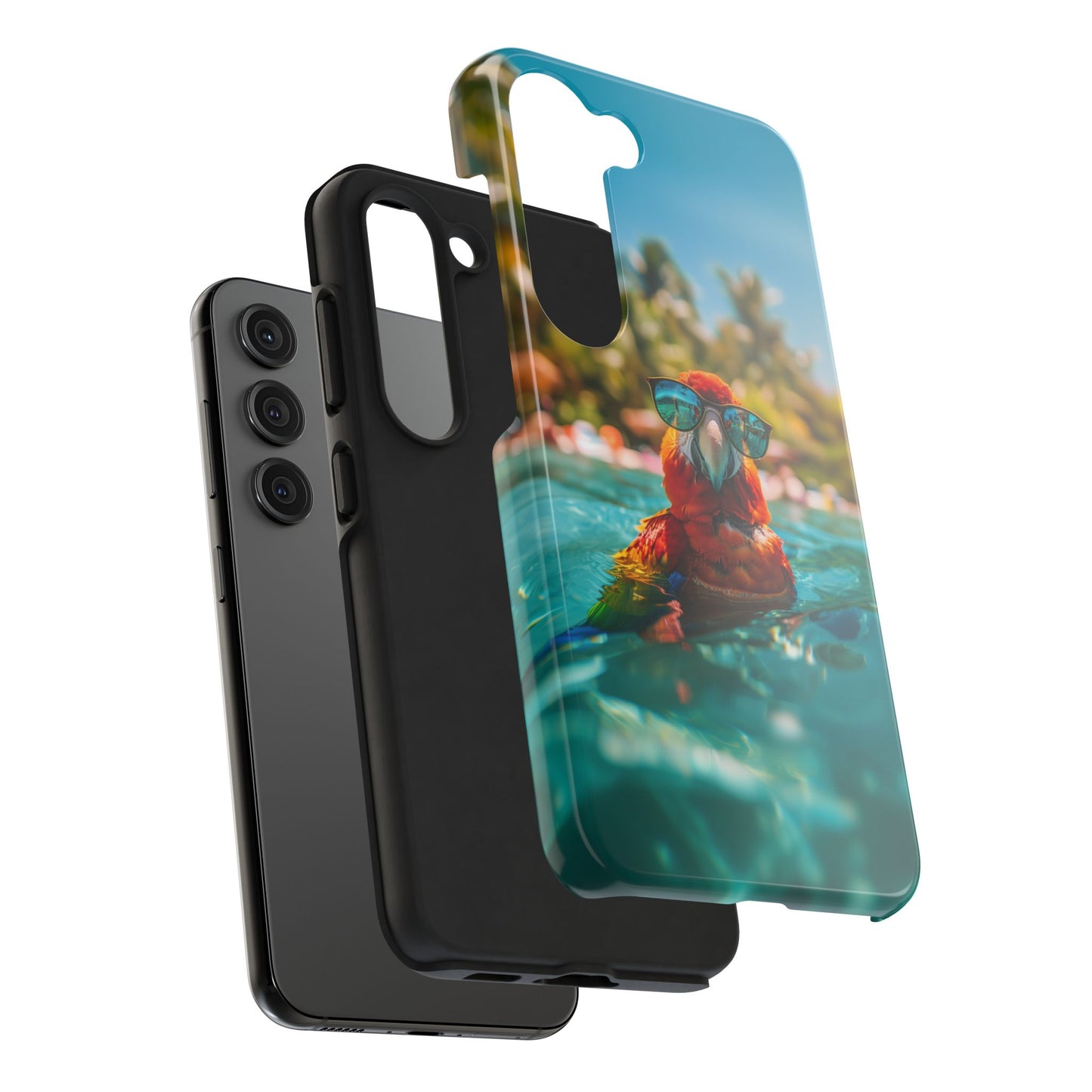 Parrot Summer Tough iPhone & Samsung Cases