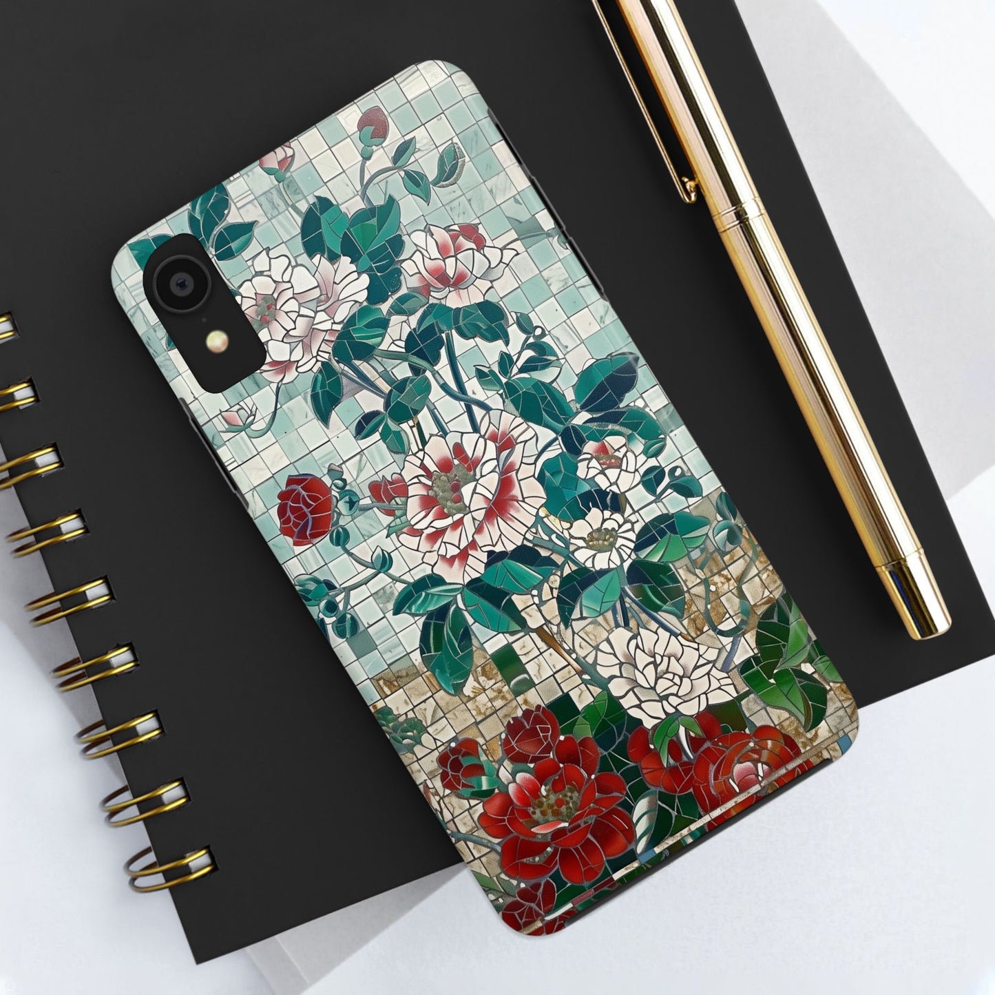 Floral Tiles Summer Tough iPhone & Samsung Cases
