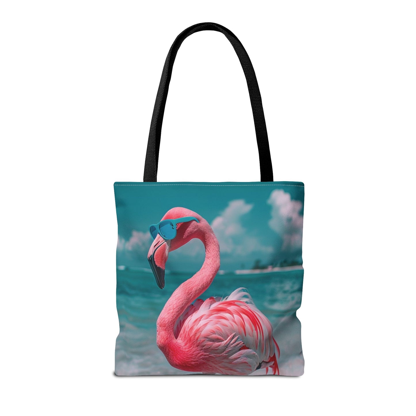 Beach Flamingo Tote Bag