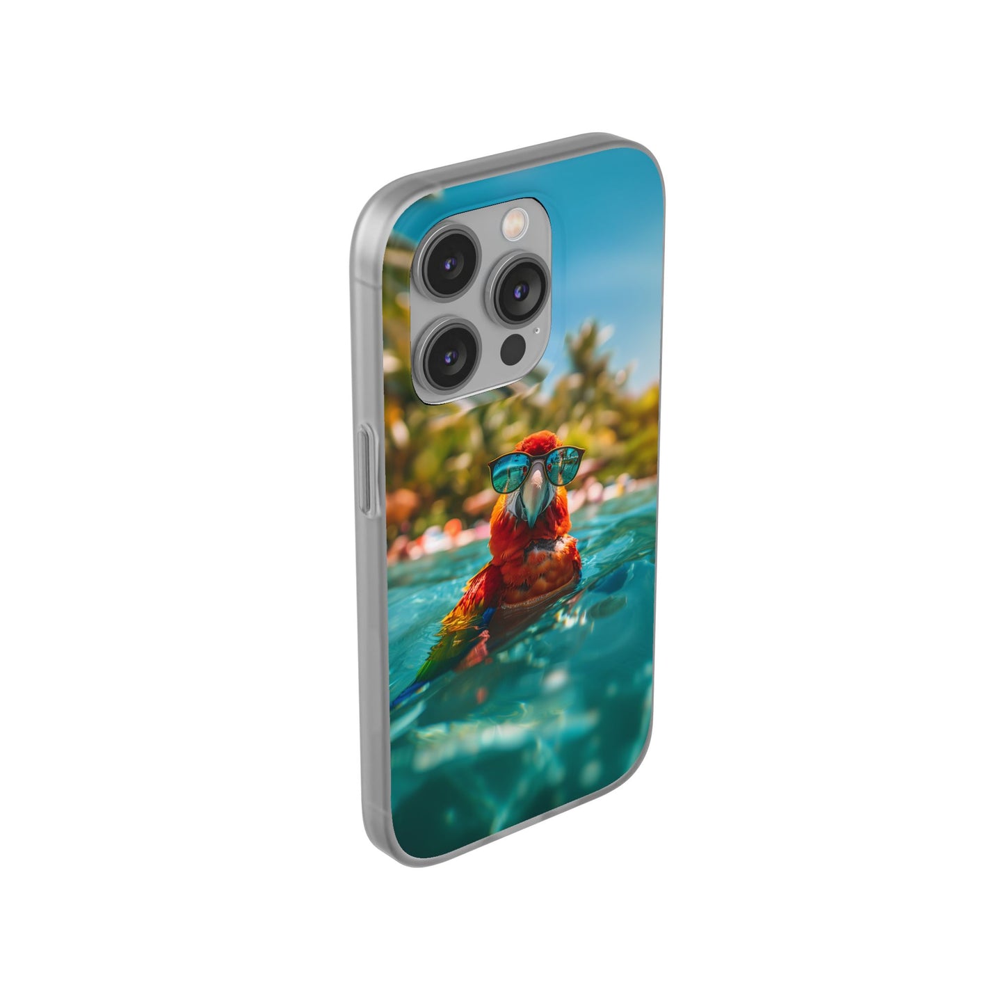 Parrot Summer iPhone & Samsung Flexi Cases
