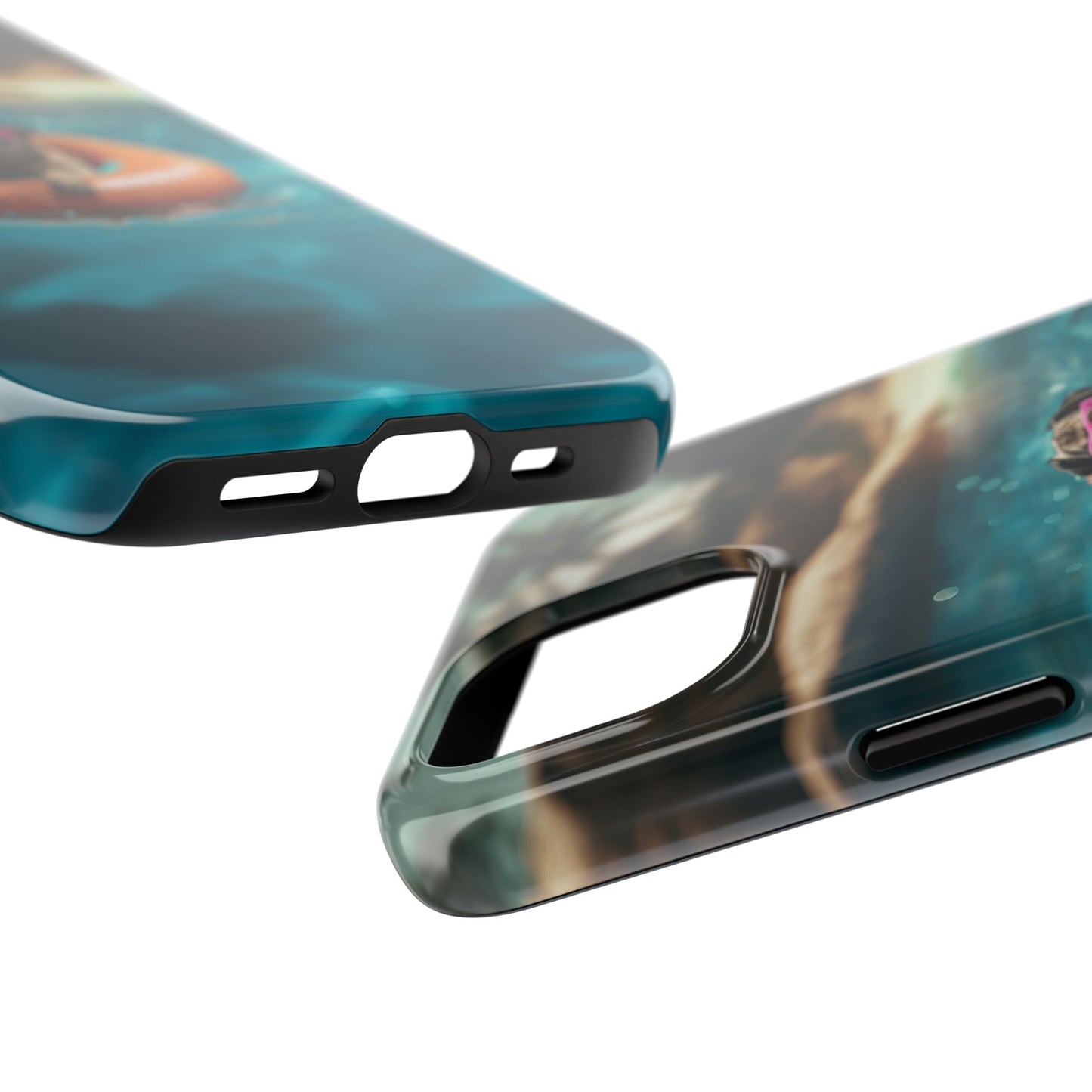 Pug Summer Tough iPhone & Samsung Cases