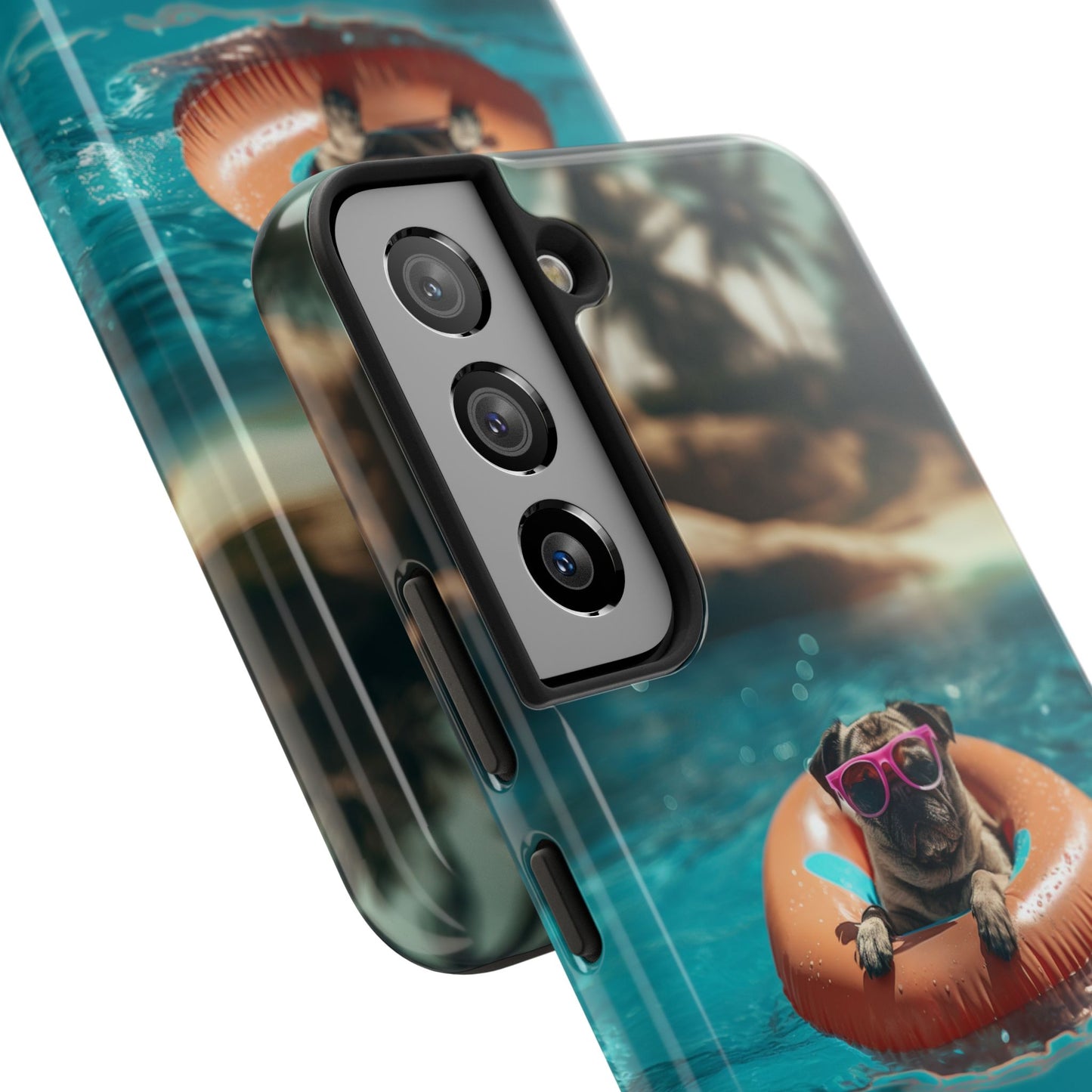 Pug Summer Tough iPhone & Samsung Cases