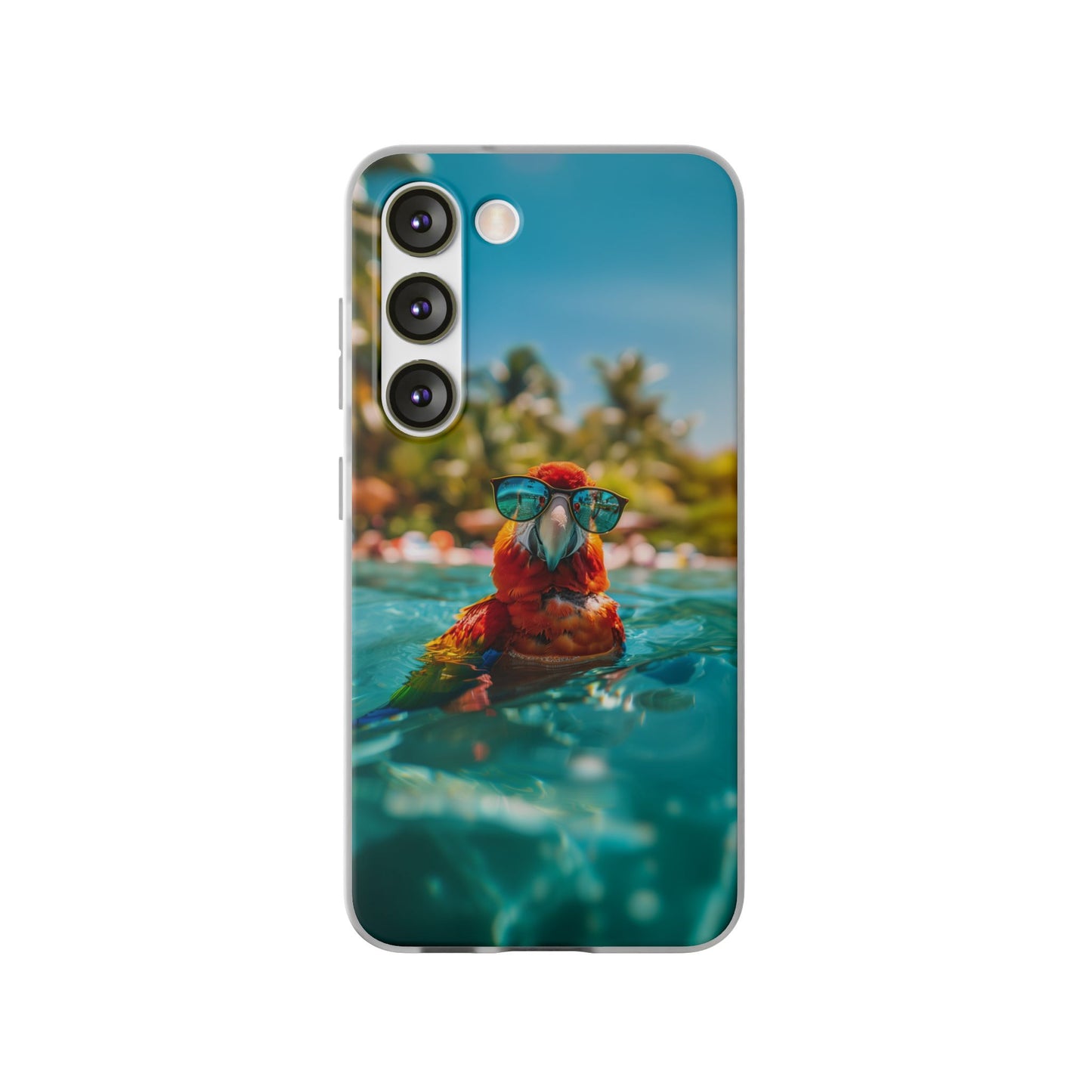 Parrot Summer iPhone & Samsung Flexi Cases