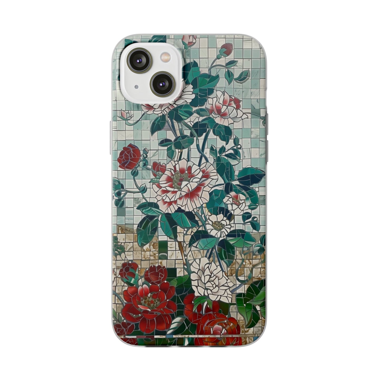 Floral Tiles Summer iPhone & Samsung Flexi Cases