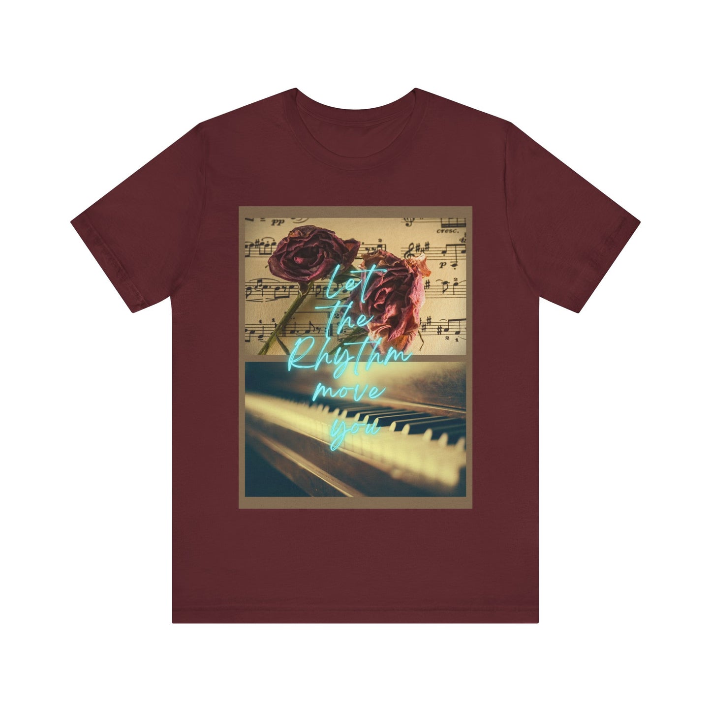 Let The Rhythm Move You Unisex Jersey Short Sleeve Tee