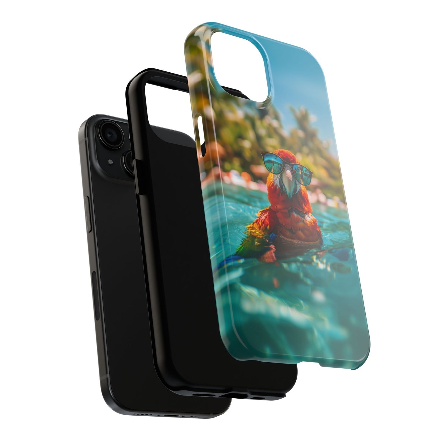 Parrot Summer Tough iPhone & Samsung Cases