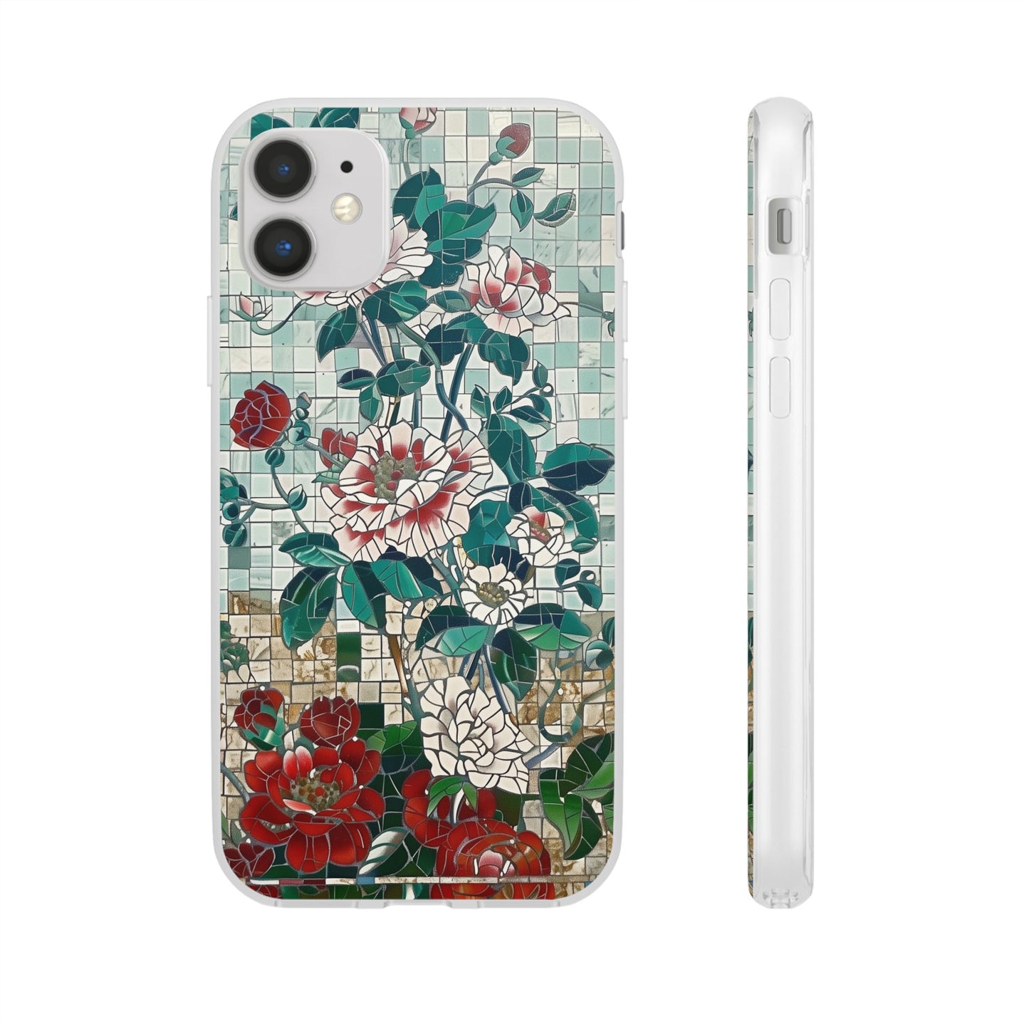 Floral Tiles Summer iPhone & Samsung Flexi Cases