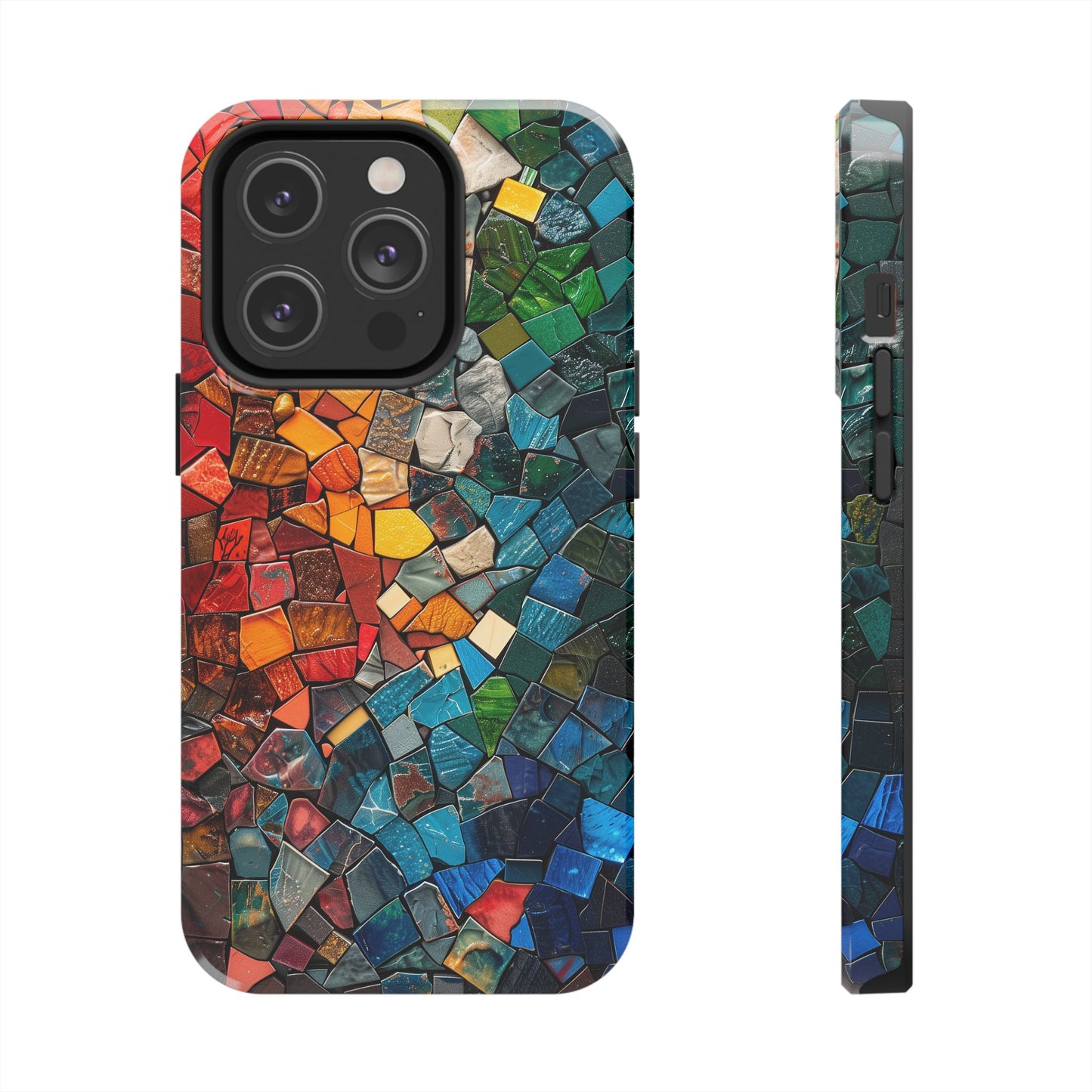 Color Fragments Tough iPhone & Samsung Cases