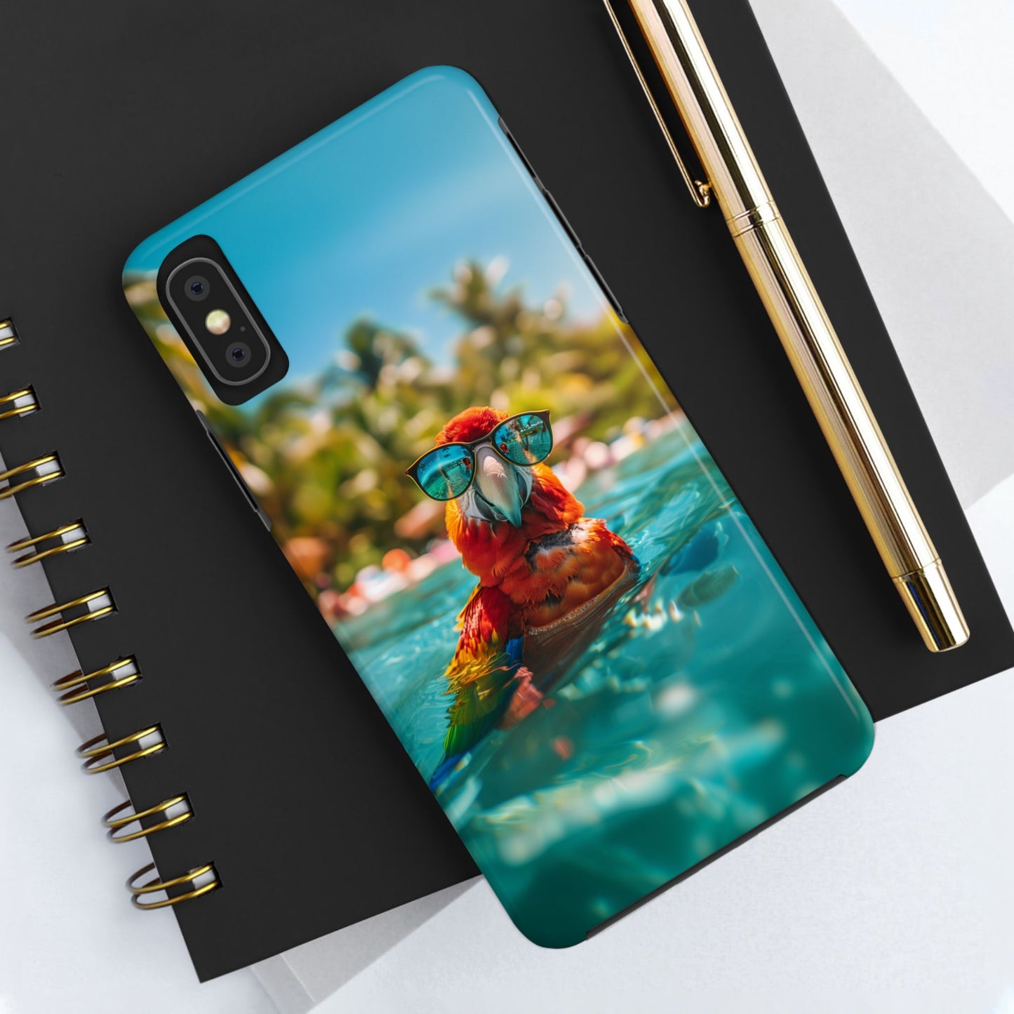 Parrot Summer Tough iPhone & Samsung Cases