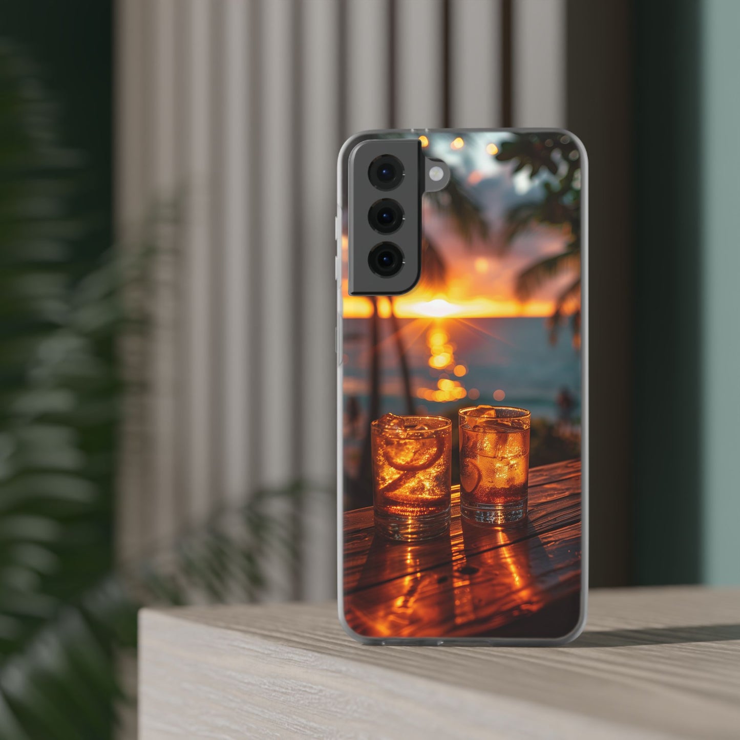 Sunrise Sunset Beverages iPhone & Samsung Flexi Cases