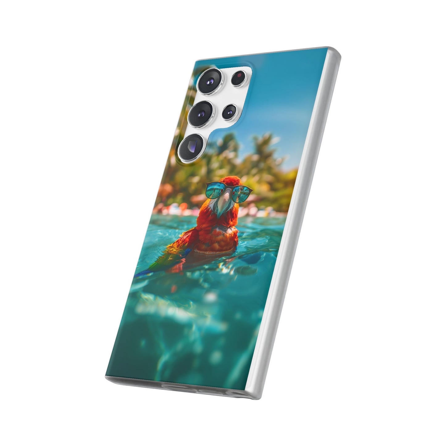 Parrot Summer iPhone & Samsung Flexi Cases