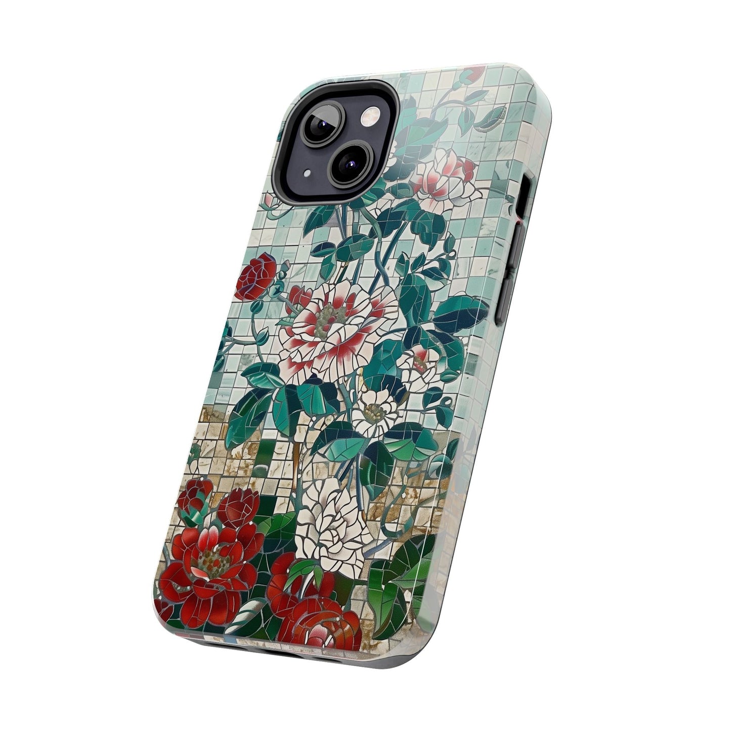 Floral Tiles Summer Tough iPhone & Samsung Cases