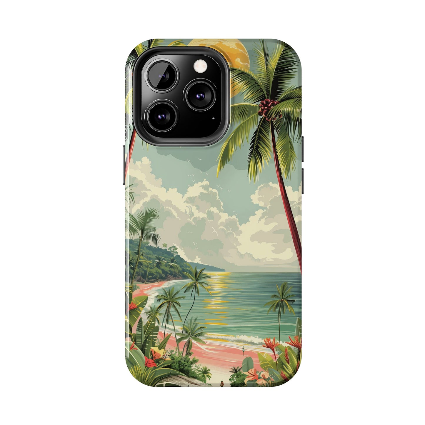 Summer Path Tough iPhone Cases
