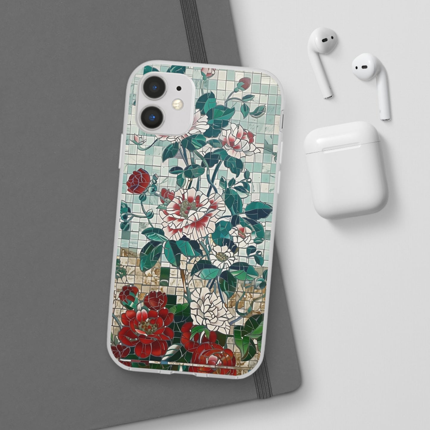 Floral Tiles Summer iPhone & Samsung Flexi Cases