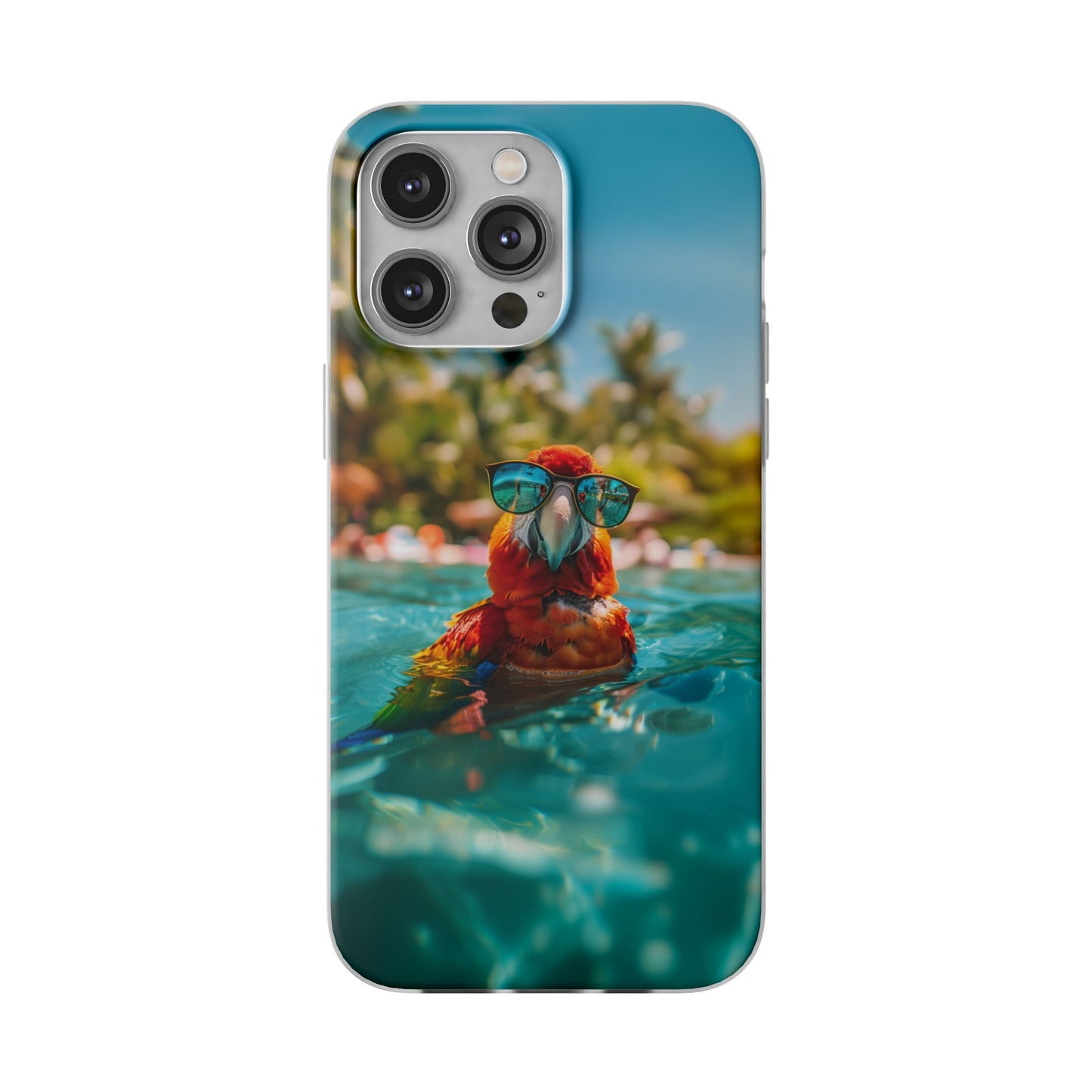 Parrot Summer iPhone & Samsung Flexi Cases