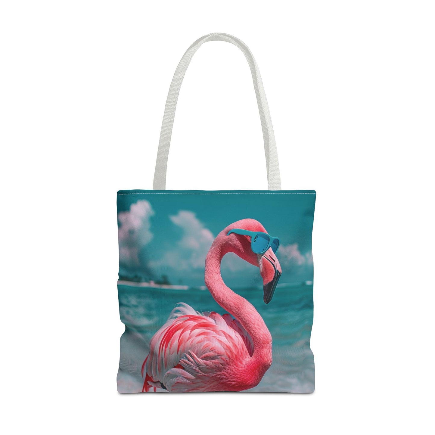 Beach Flamingo Tote Bag