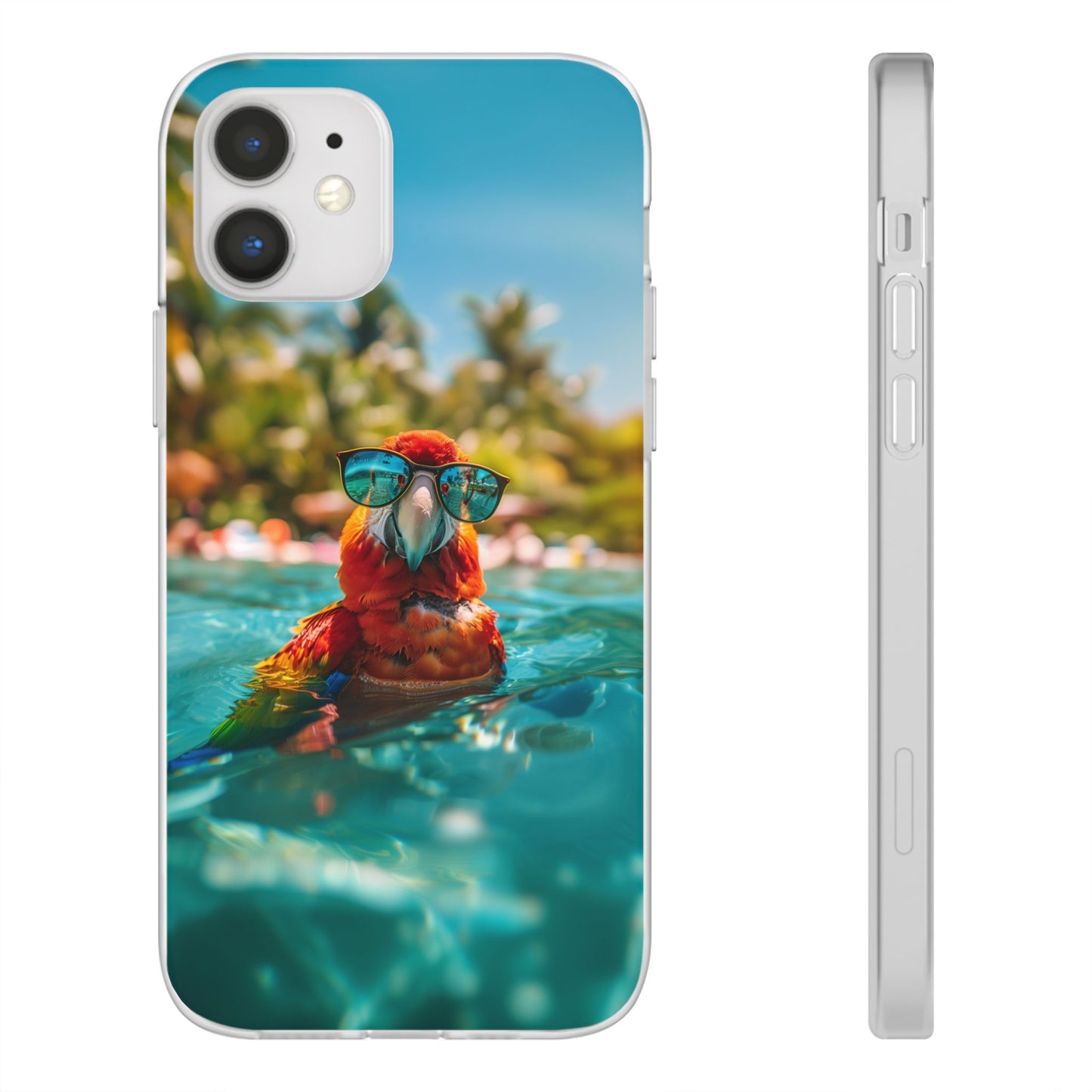Parrot Summer iPhone & Samsung Flexi Cases