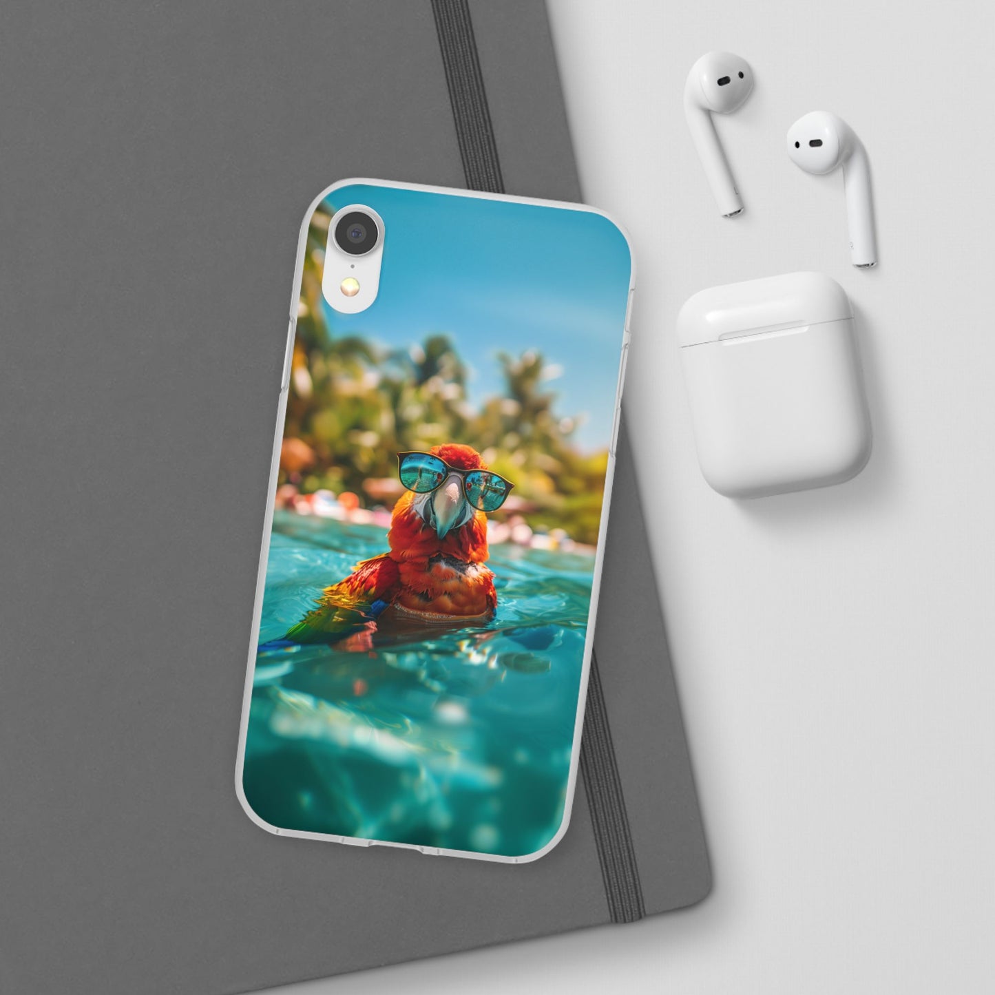 Parrot Summer iPhone & Samsung Flexi Cases