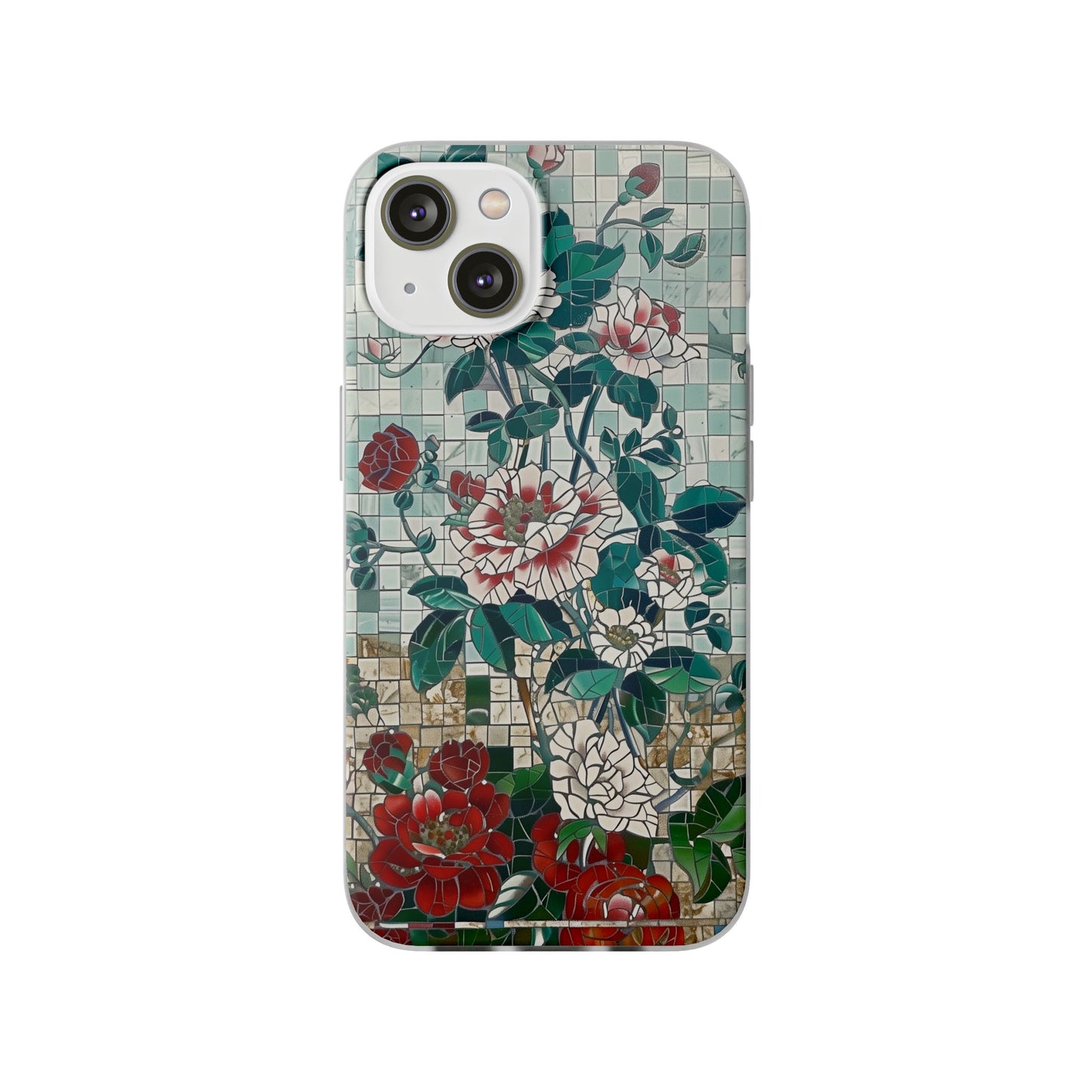 Floral Tiles Summer iPhone & Samsung Flexi Cases