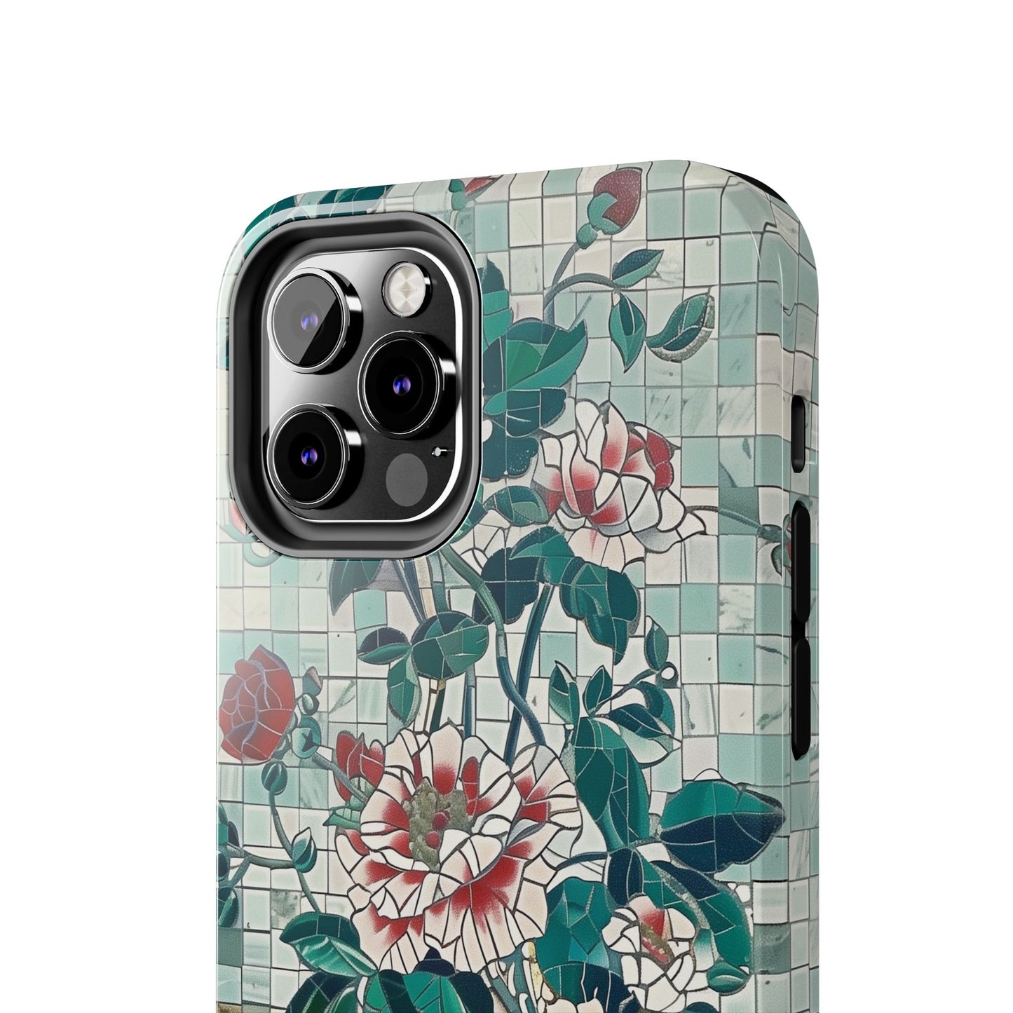 Floral Tiles Summer Tough iPhone & Samsung Cases