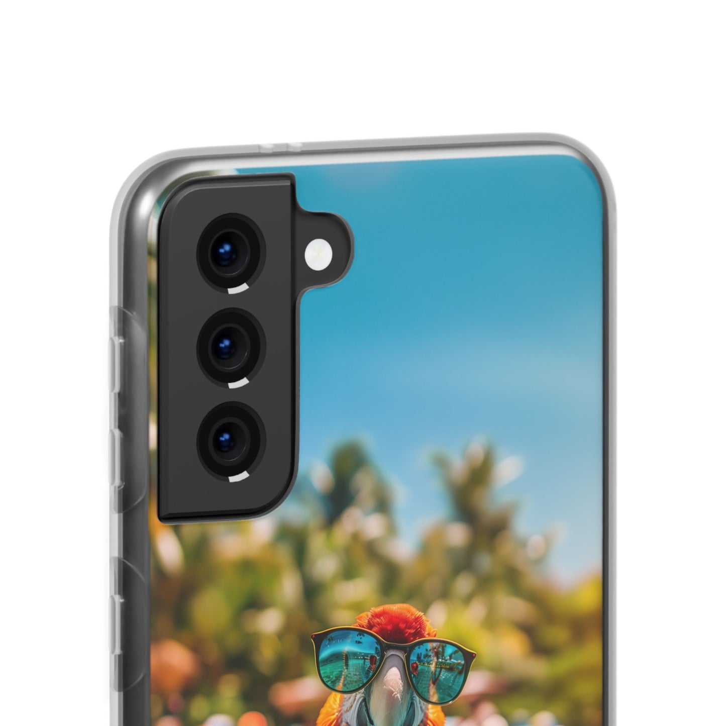 Parrot Summer iPhone & Samsung Flexi Cases