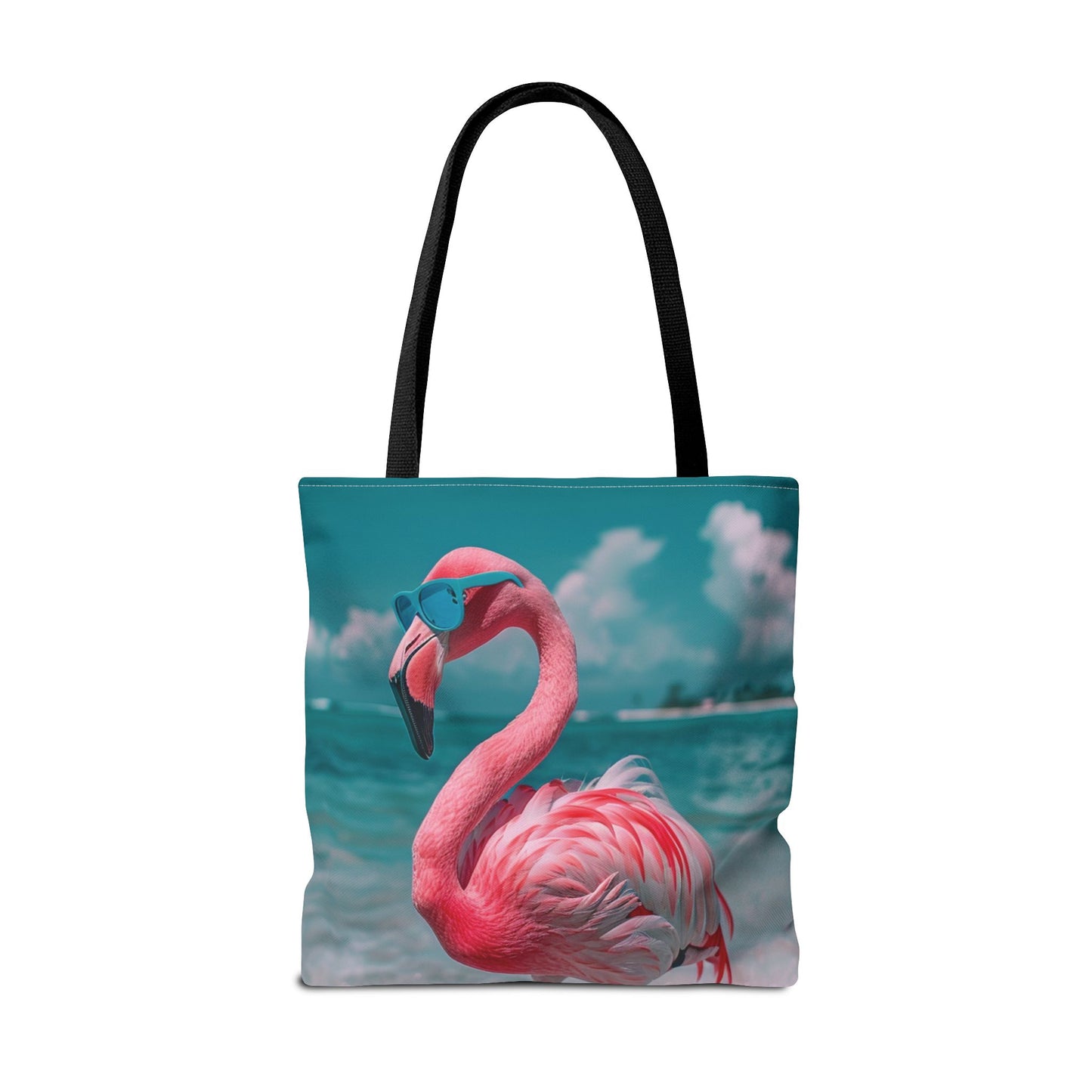 Beach Flamingo Tote Bag