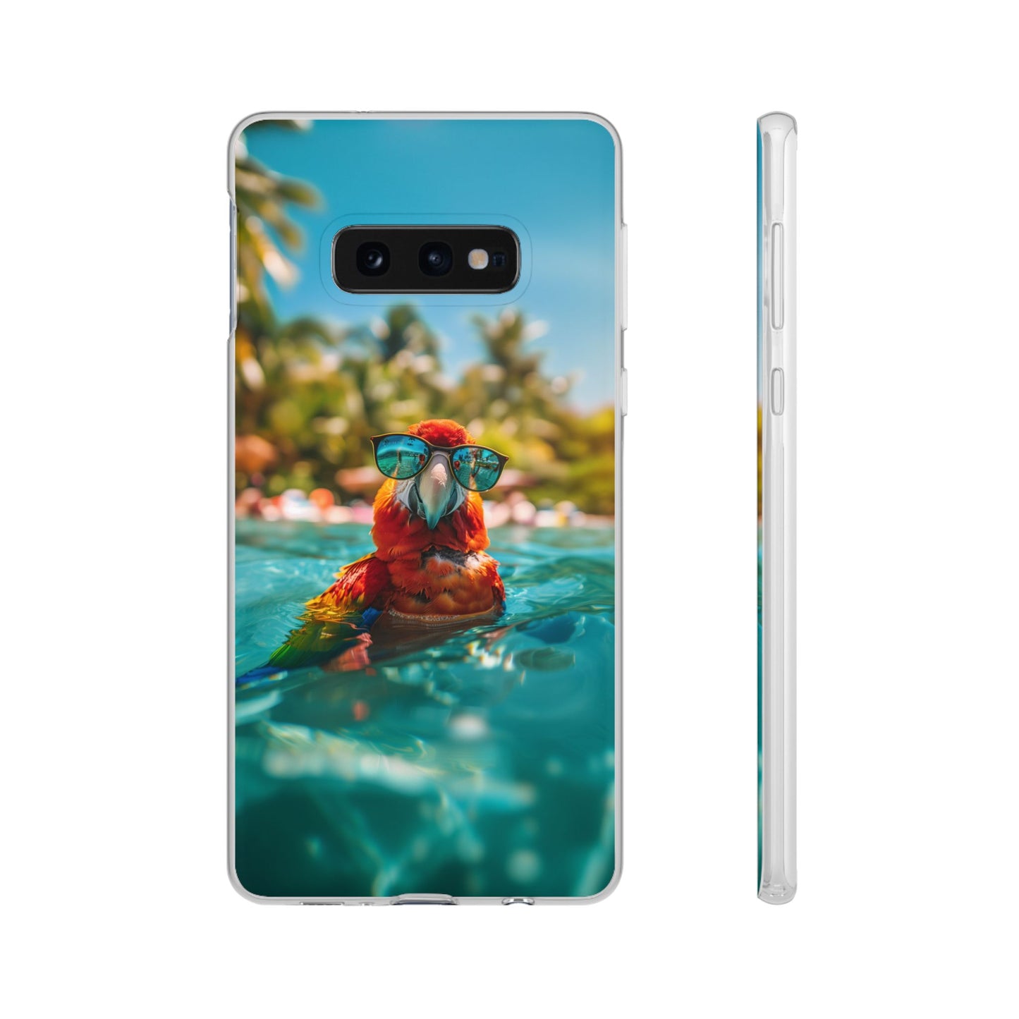 Parrot Summer iPhone & Samsung Flexi Cases