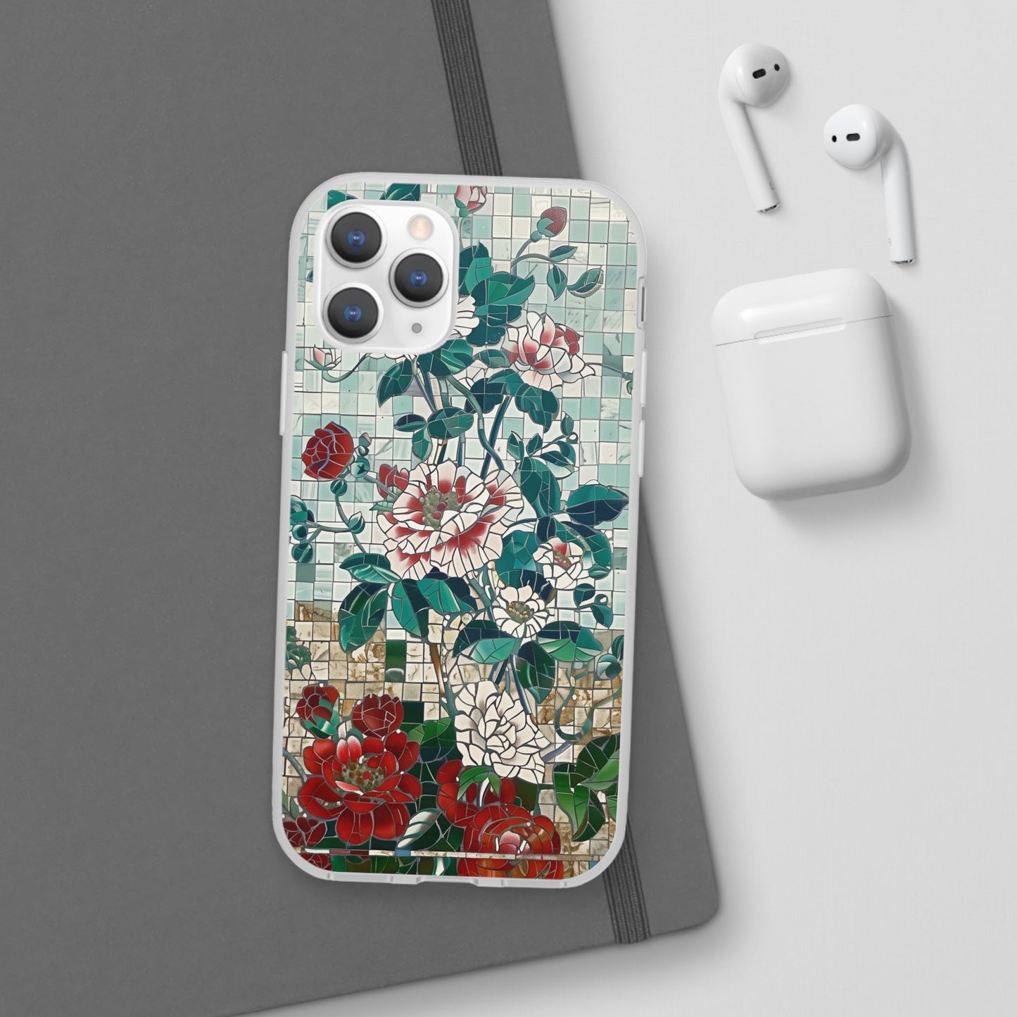 Floral Tiles Summer iPhone & Samsung Flexi Cases