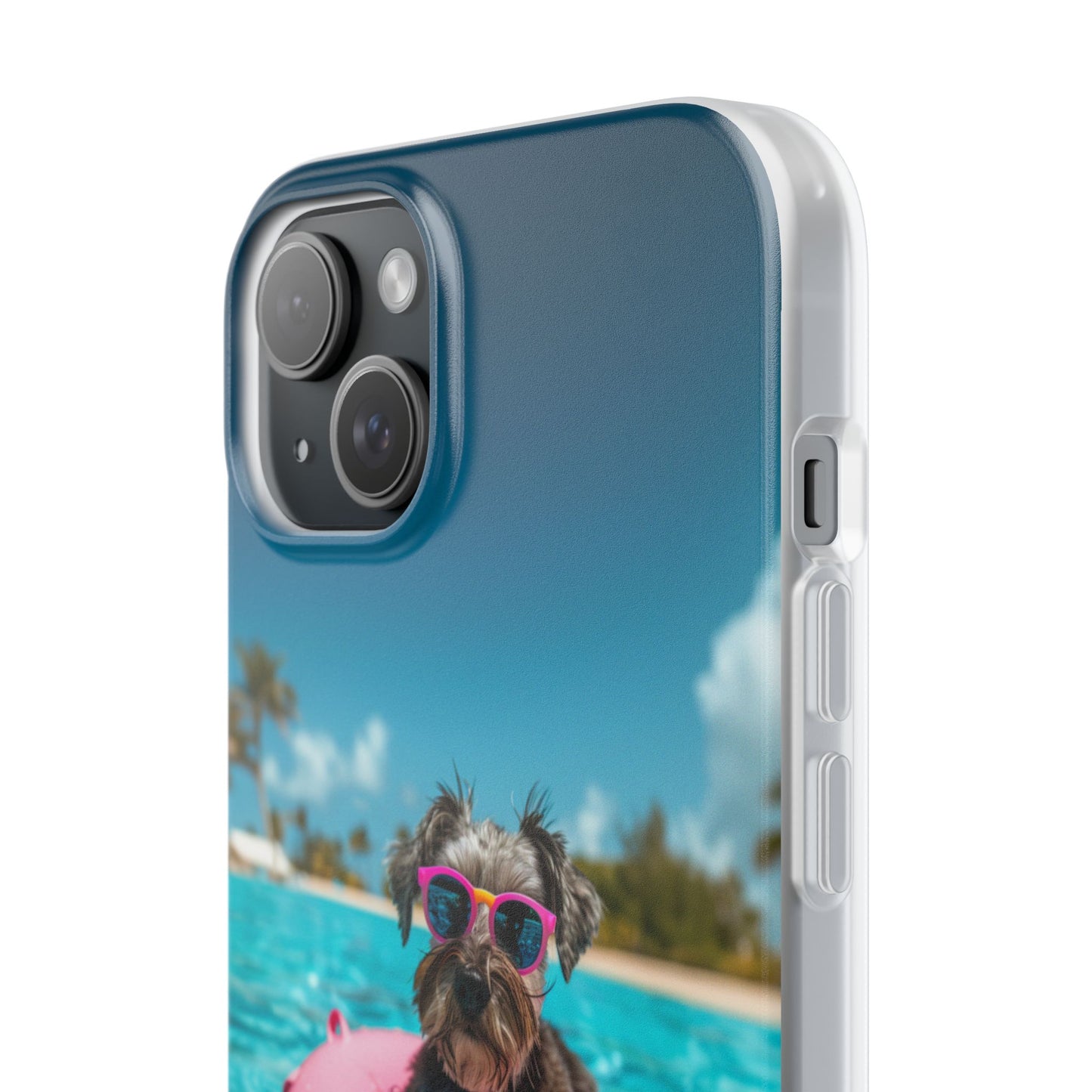 Aruba Schnauzer Summer Beach iPhone & Samsung Flexi Cases
