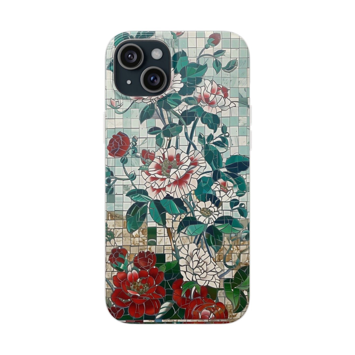 Floral Tiles Summer iPhone & Samsung Flexi Cases